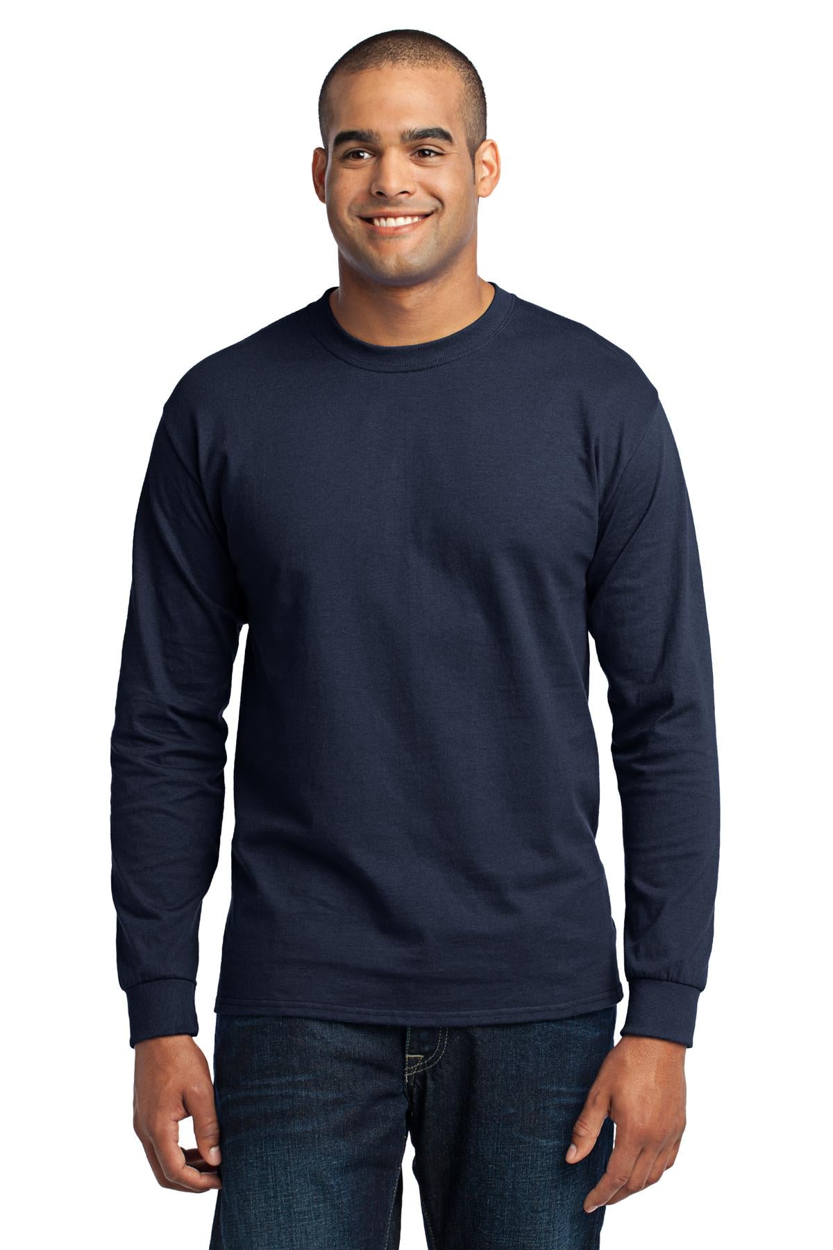 Port & Company? Tall Long Sleeve Core Blend Tee. PC55LST