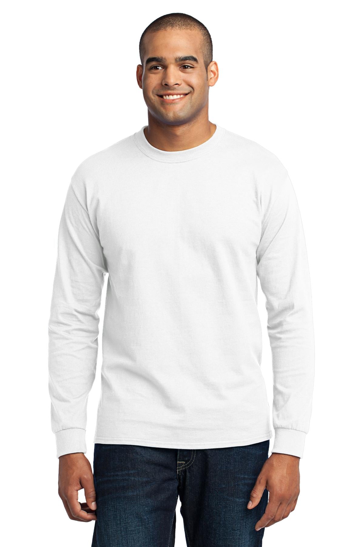 Port & Company? Tall Long Sleeve Core Blend Tee. PC55LST