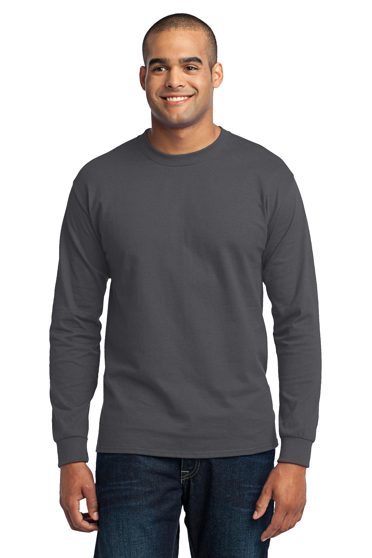 Port & Company? Tall Long Sleeve Core Blend Tee. PC55LST