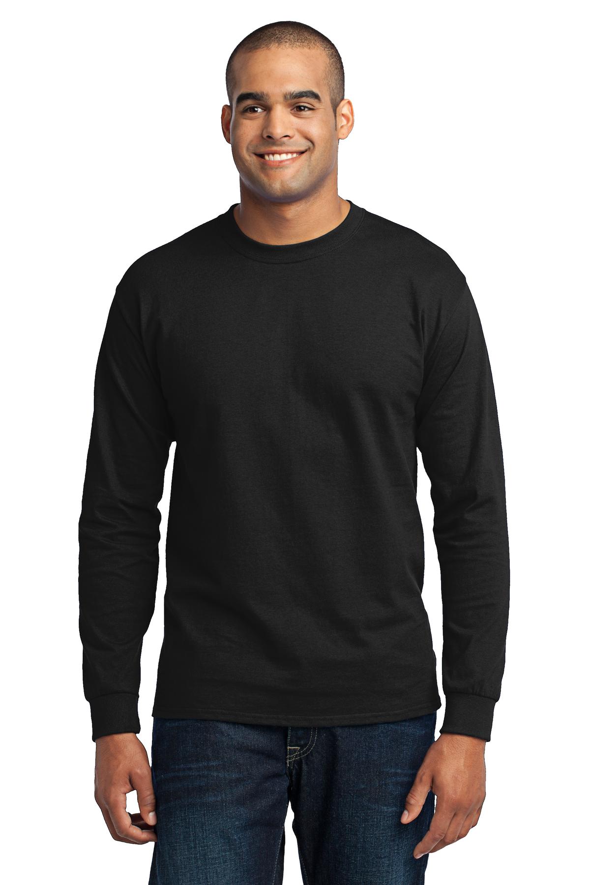 Port & Company? Tall Long Sleeve Core Blend Tee. PC55LST