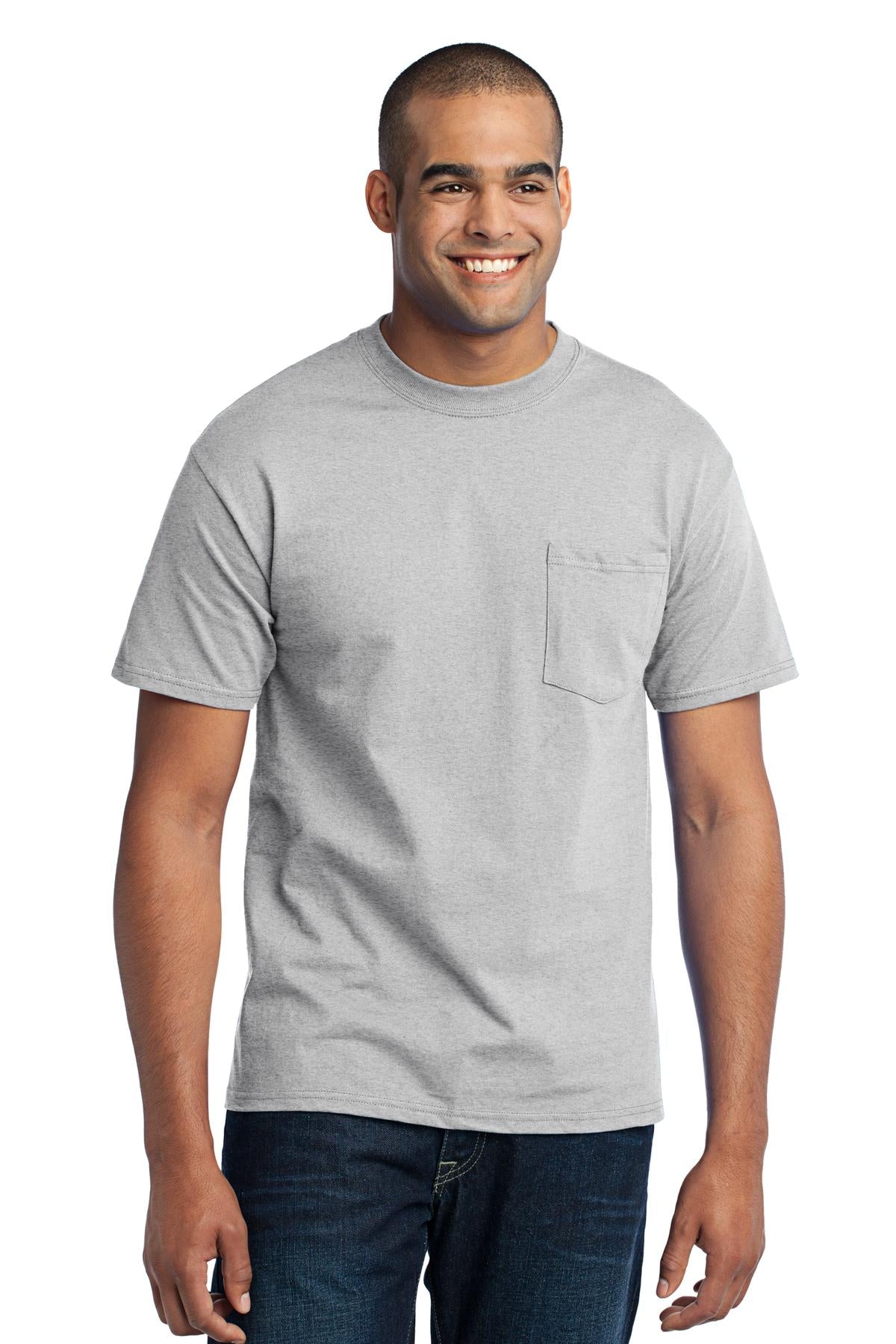 Port & Company? Tall Core Blend Pocket Tee. PC55PT