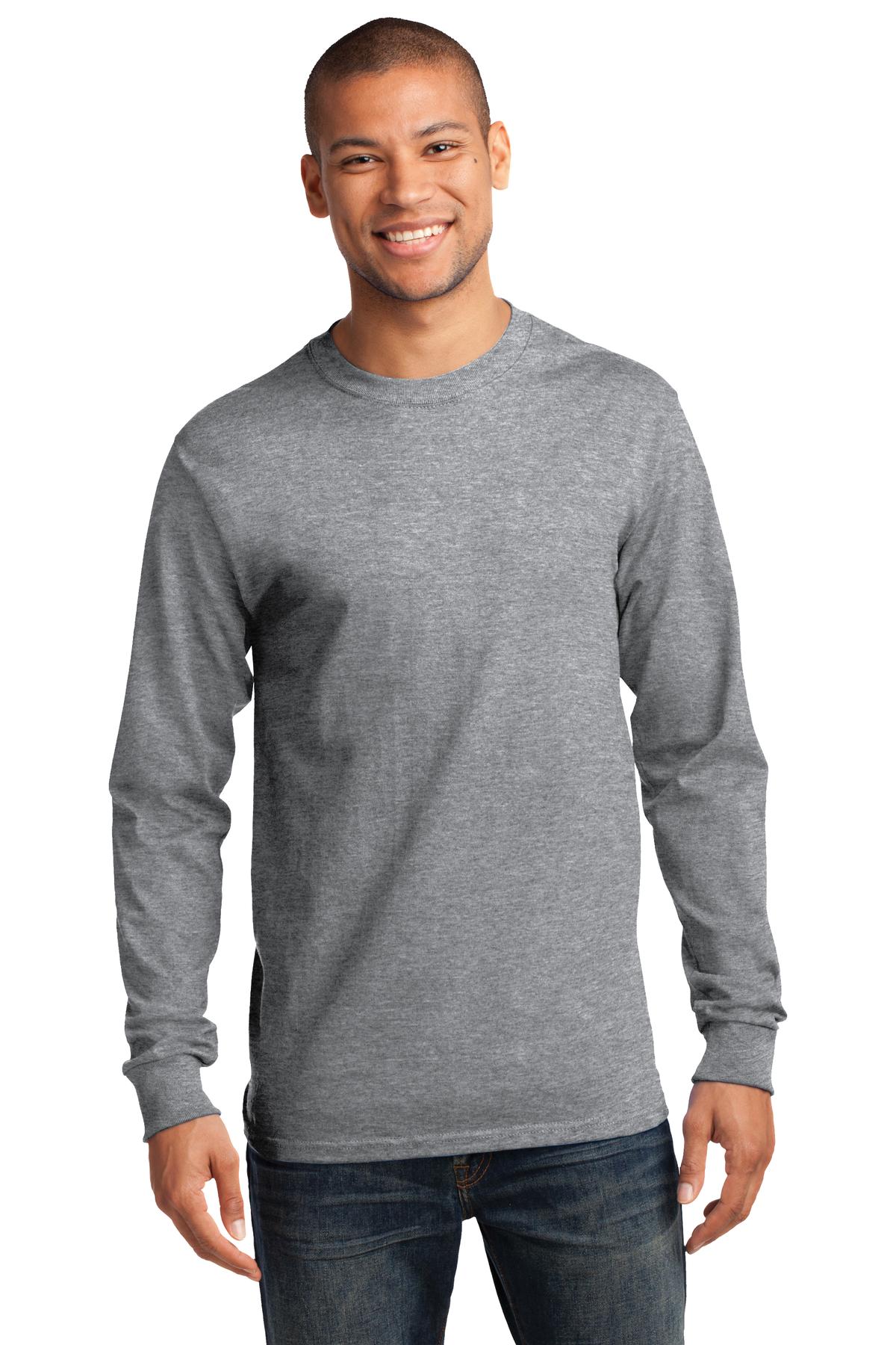 Port & Company? - Tall Long Sleeve Essential Tee. PC61LST