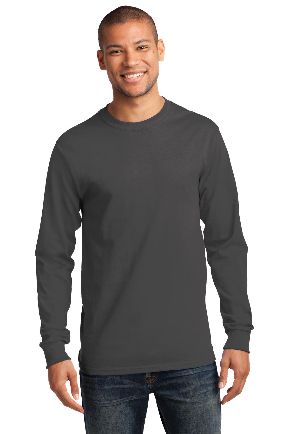 Port & Company? - Tall Long Sleeve Essential Tee. PC61LST