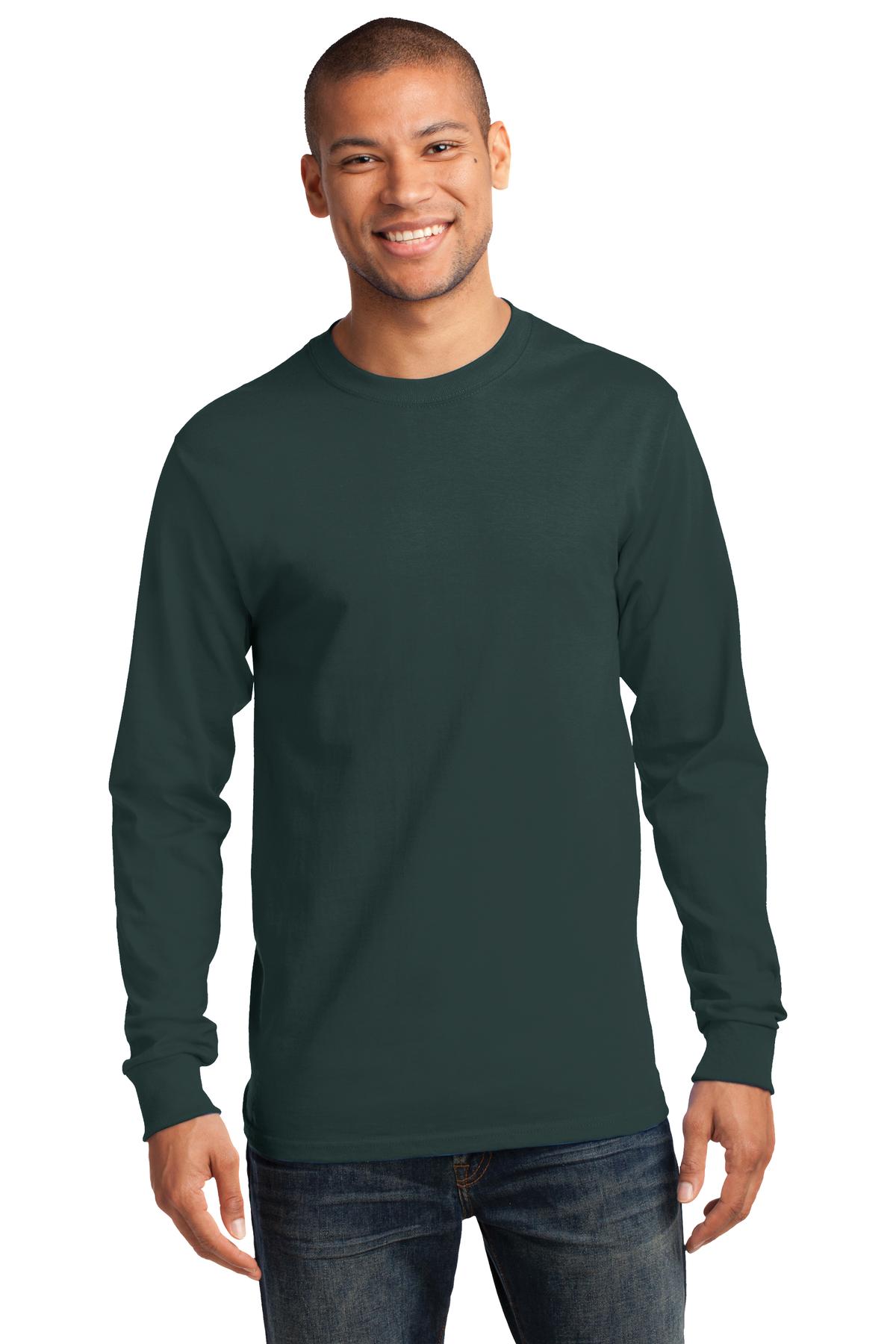 Port & Company? - Tall Long Sleeve Essential Tee. PC61LST