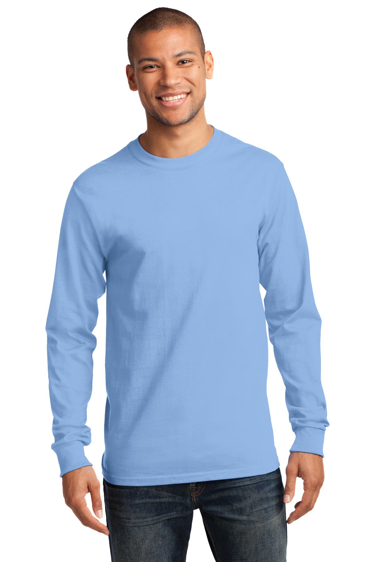 Port & Company? - Tall Long Sleeve Essential Tee. PC61LST