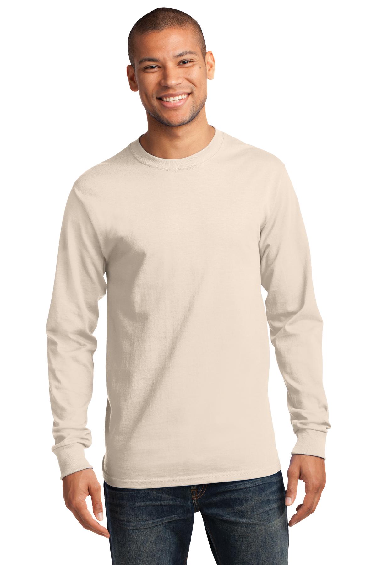 Port & Company? - Tall Long Sleeve Essential Tee. PC61LST