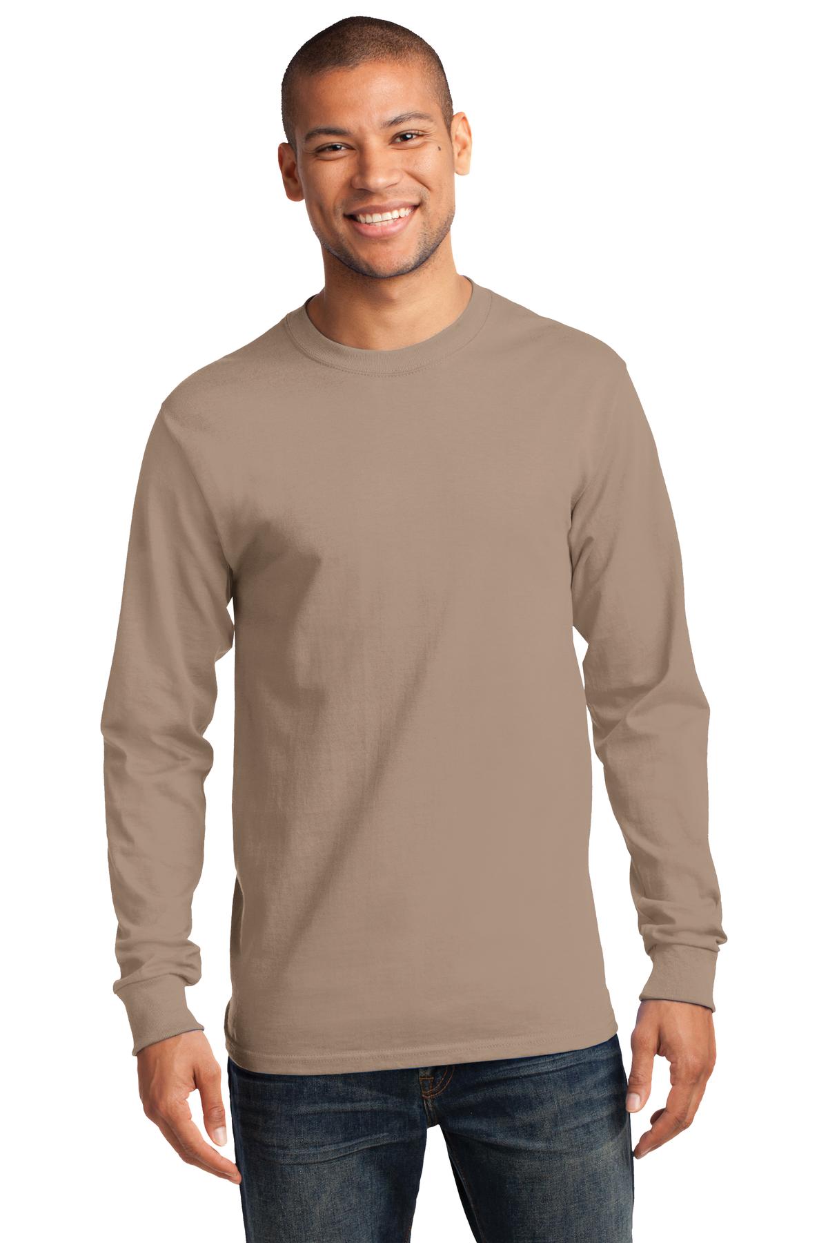 Port & Company? - Tall Long Sleeve Essential Tee. PC61LST