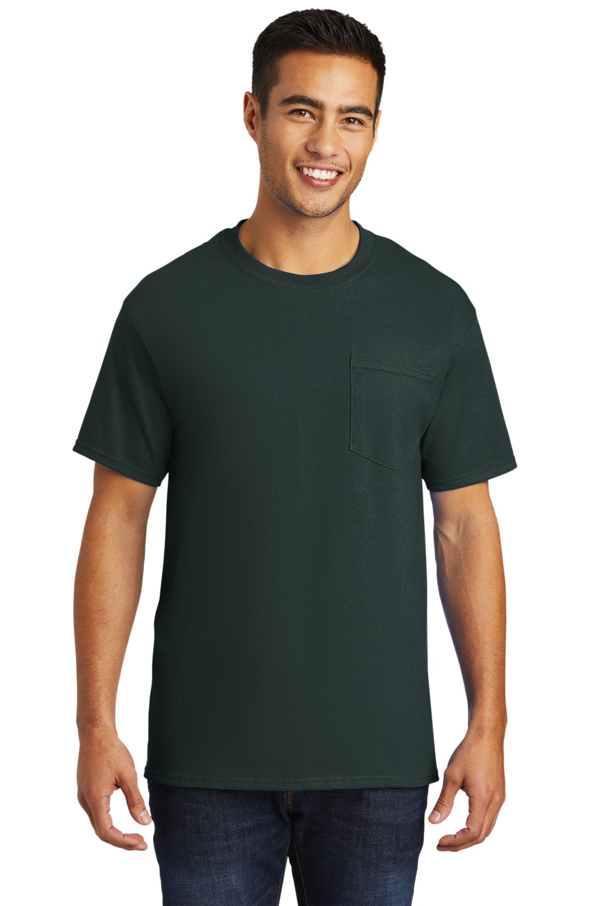 Port & Company? - Tall Essential Pocket Tee. PC61PT