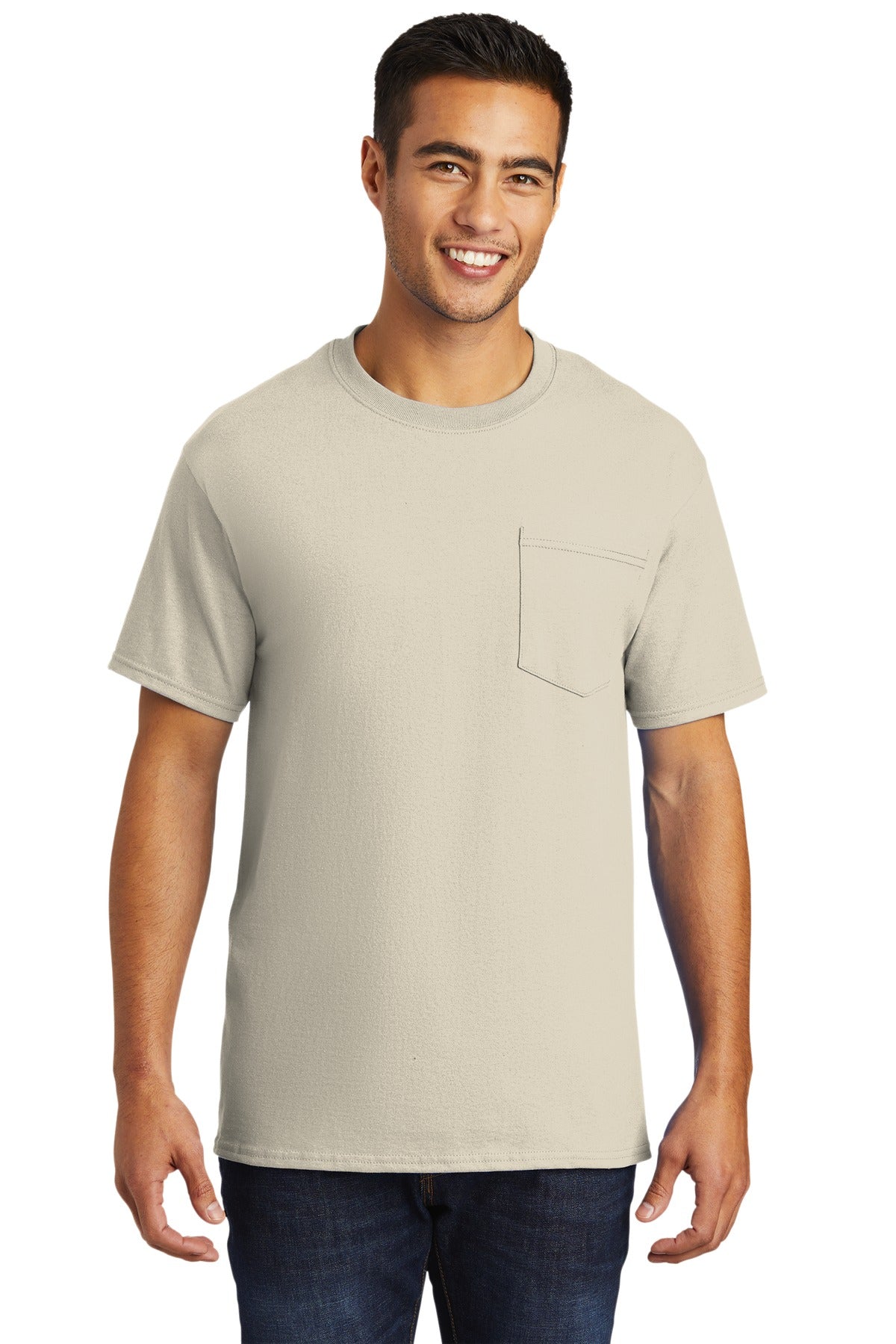 Port & Company? - Tall Essential Pocket Tee. PC61PT