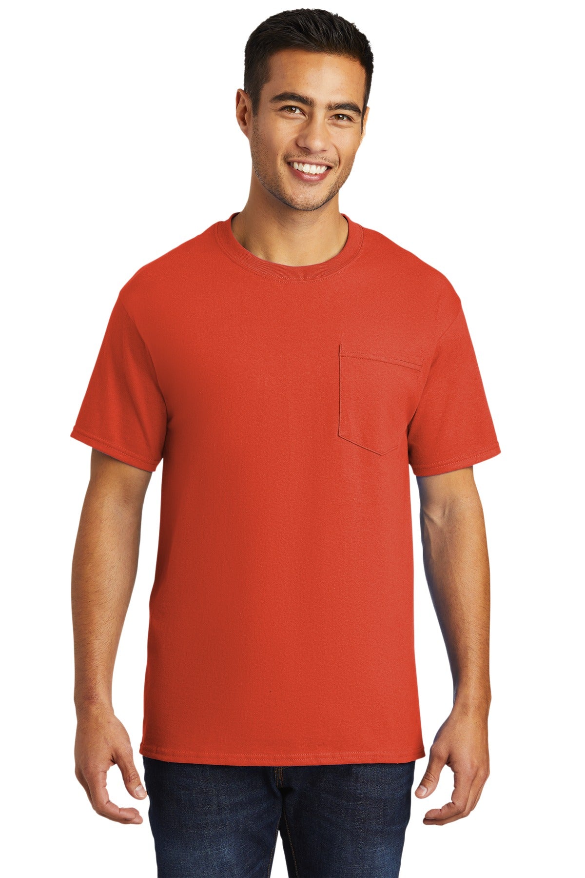 Port & Company? - Tall Essential Pocket Tee. PC61PT