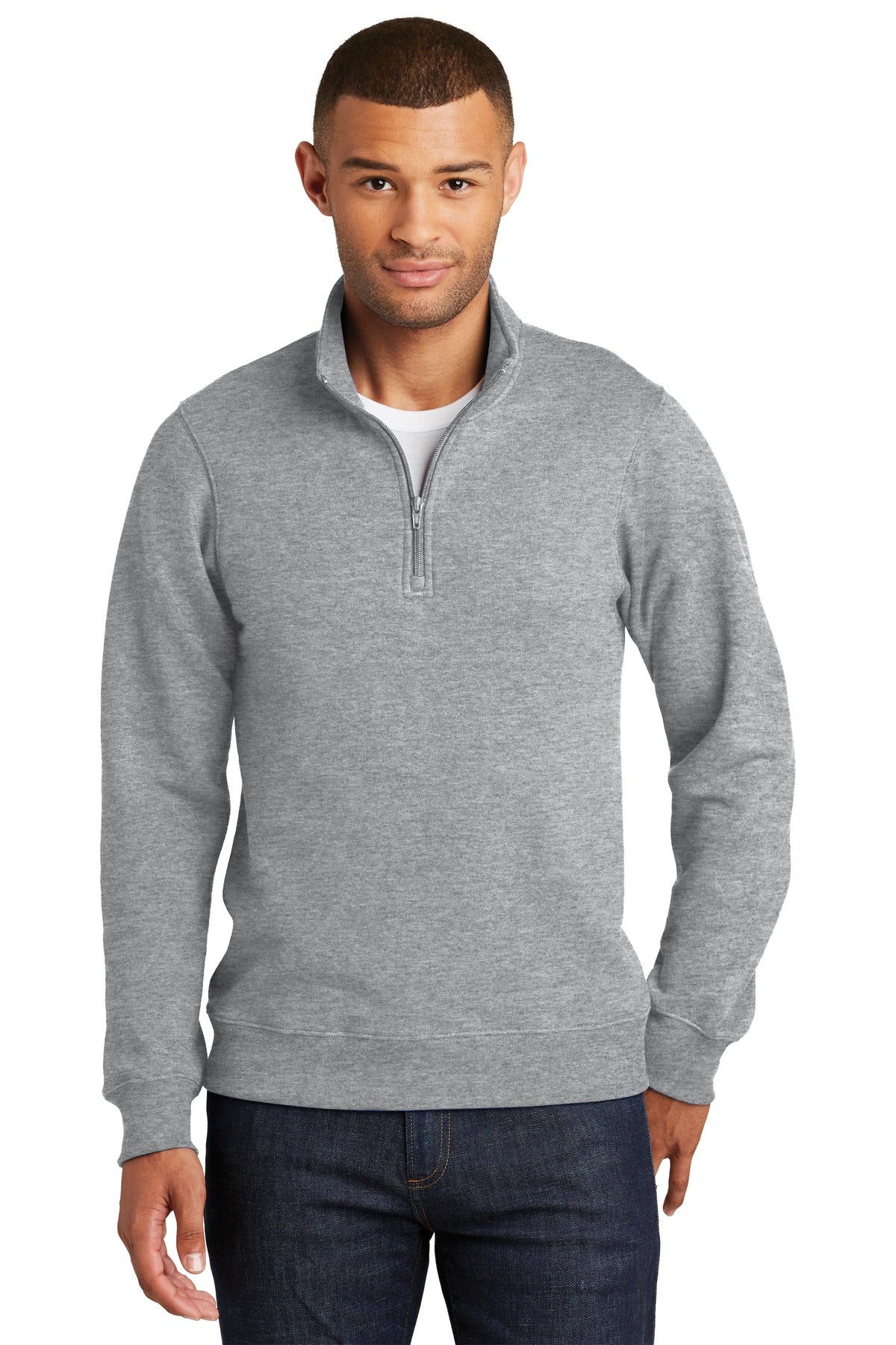 Port & Company? Fan Favorite Fleece 1/4-Zip Pullover Sweatshirt. PC850Q