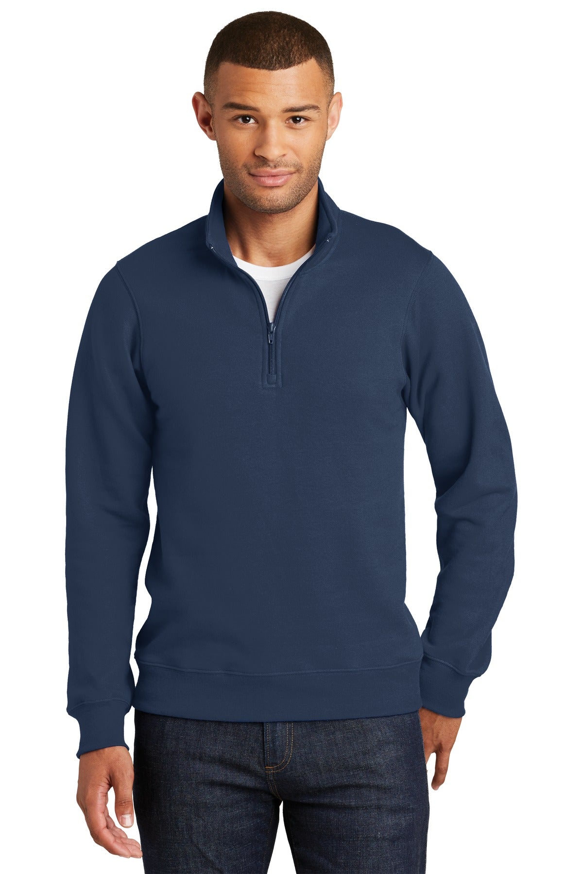 Port & Company? Fan Favorite Fleece 1/4-Zip Pullover Sweatshirt. PC850Q