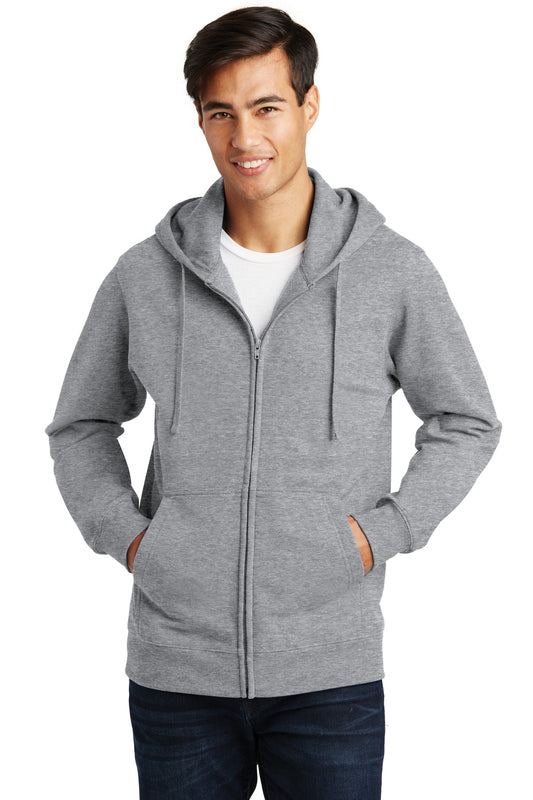 Port & Company? Fan Favorite Fleece Full-Zip Hooded Sweatshirt. PC850ZH