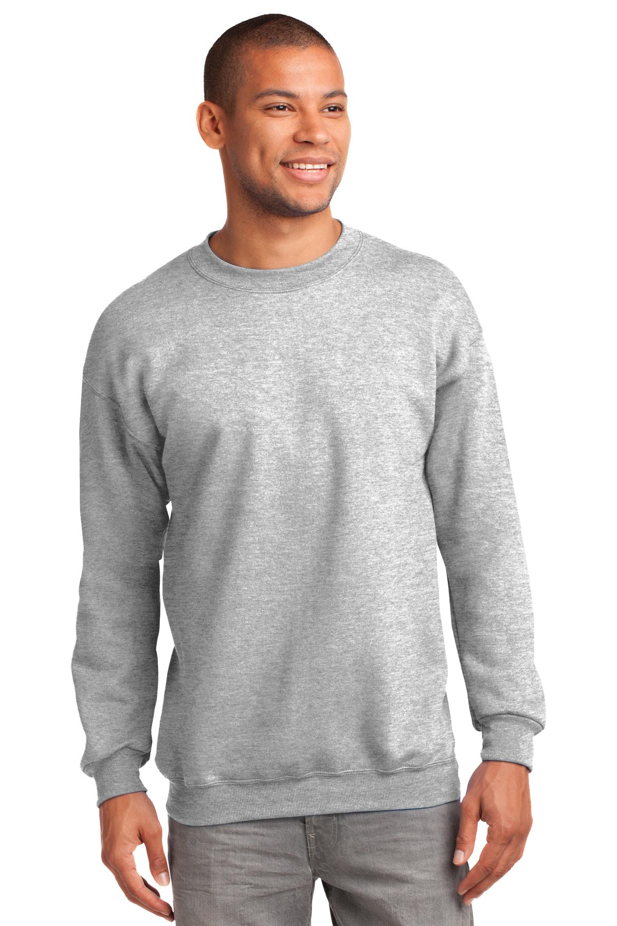 Port & Company? Tall Essential Fleece Crewneck Sweatshirt. PC90T