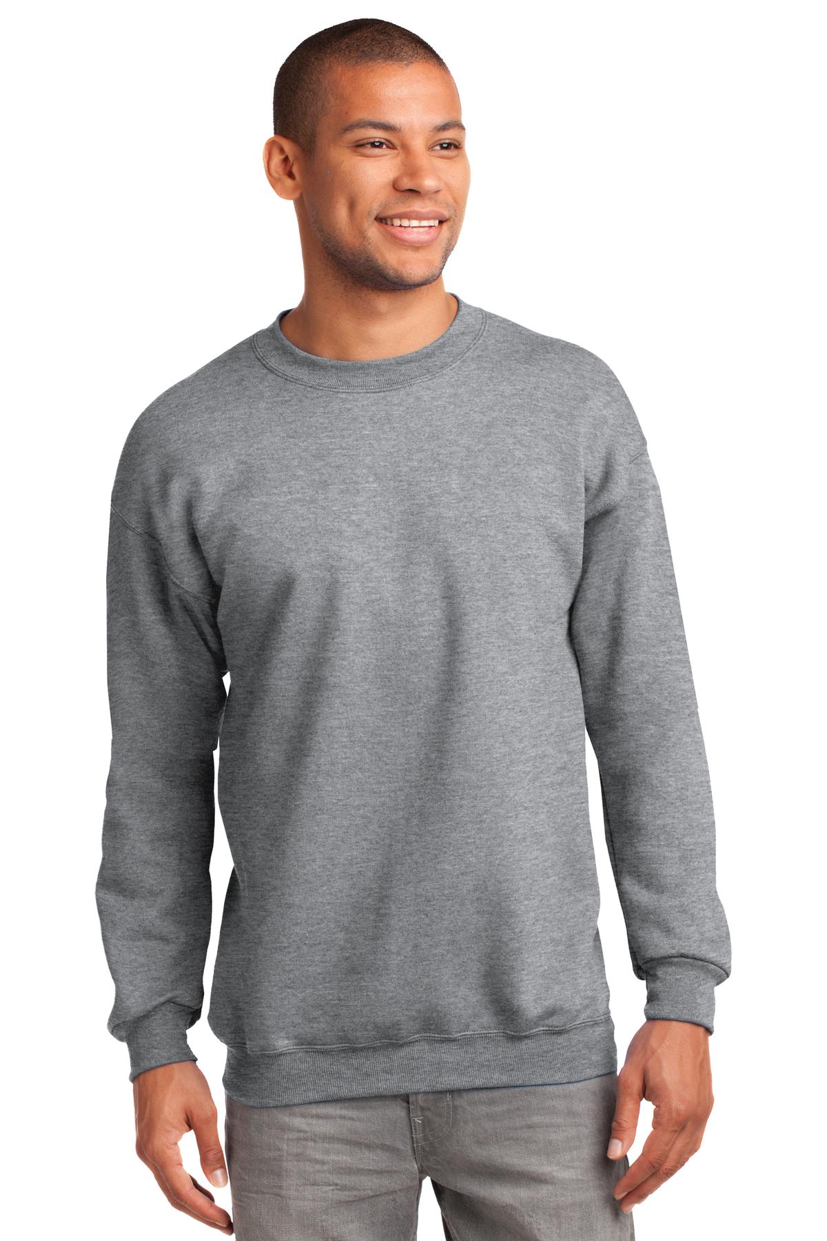 Port & Company? Tall Essential Fleece Crewneck Sweatshirt. PC90T