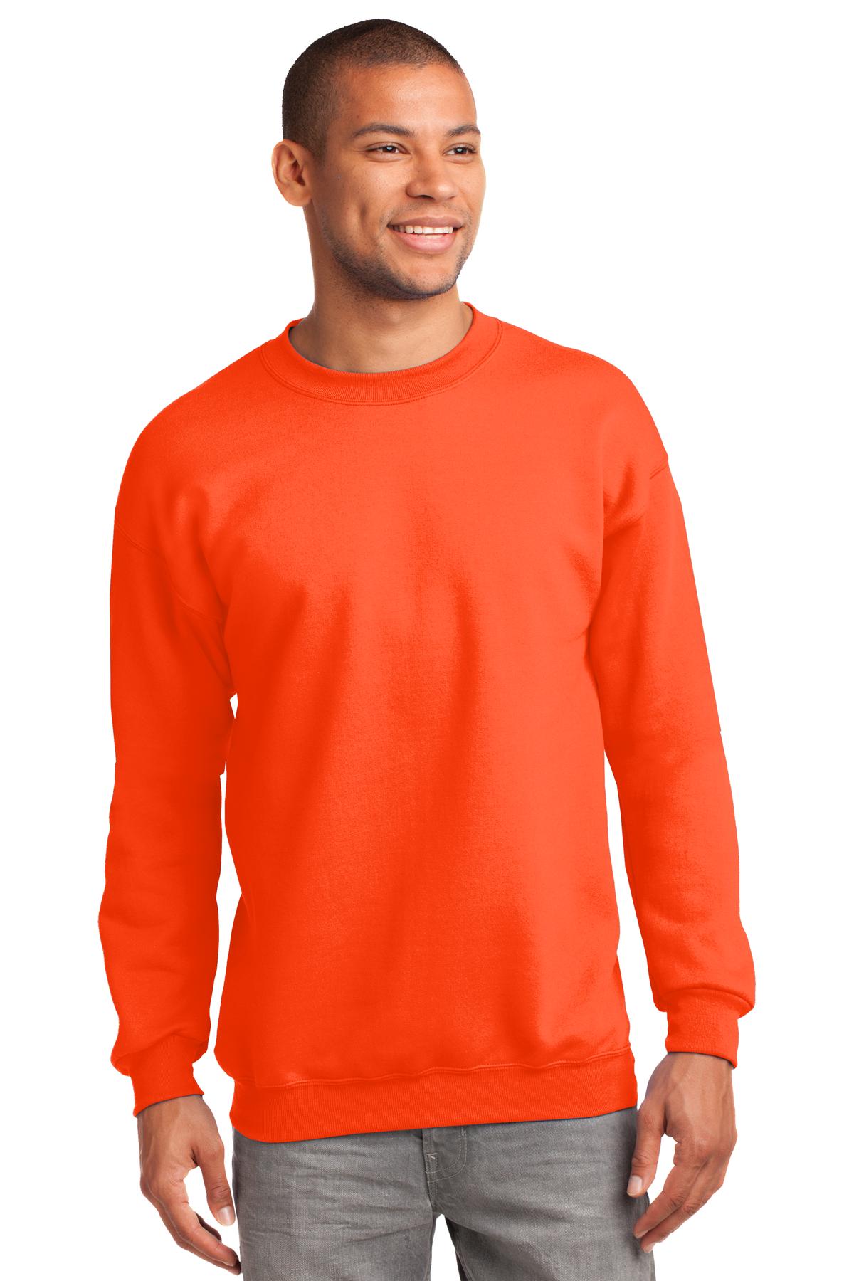 Port & Company? Tall Essential Fleece Crewneck Sweatshirt. PC90T