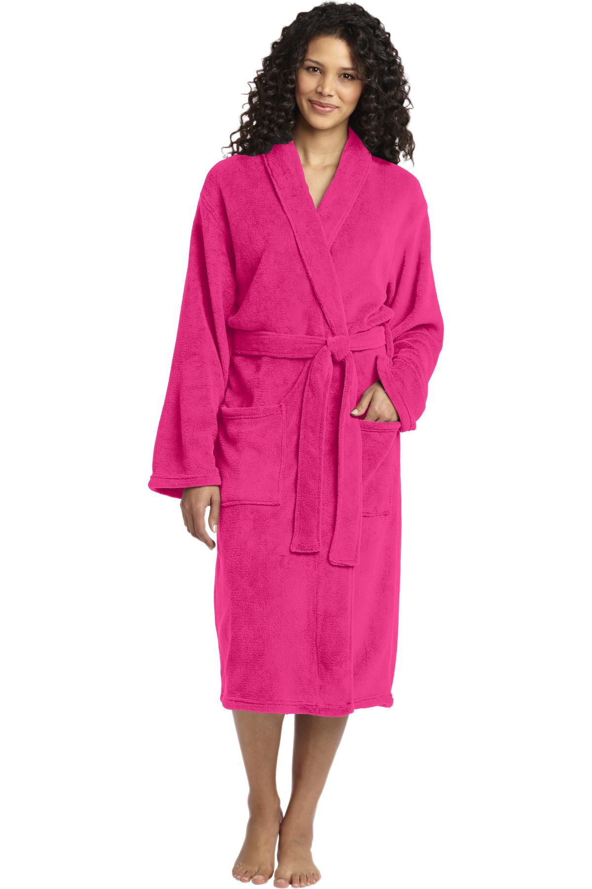 Port Authority? Plush Microfleece Shawl Collar Robe. R102