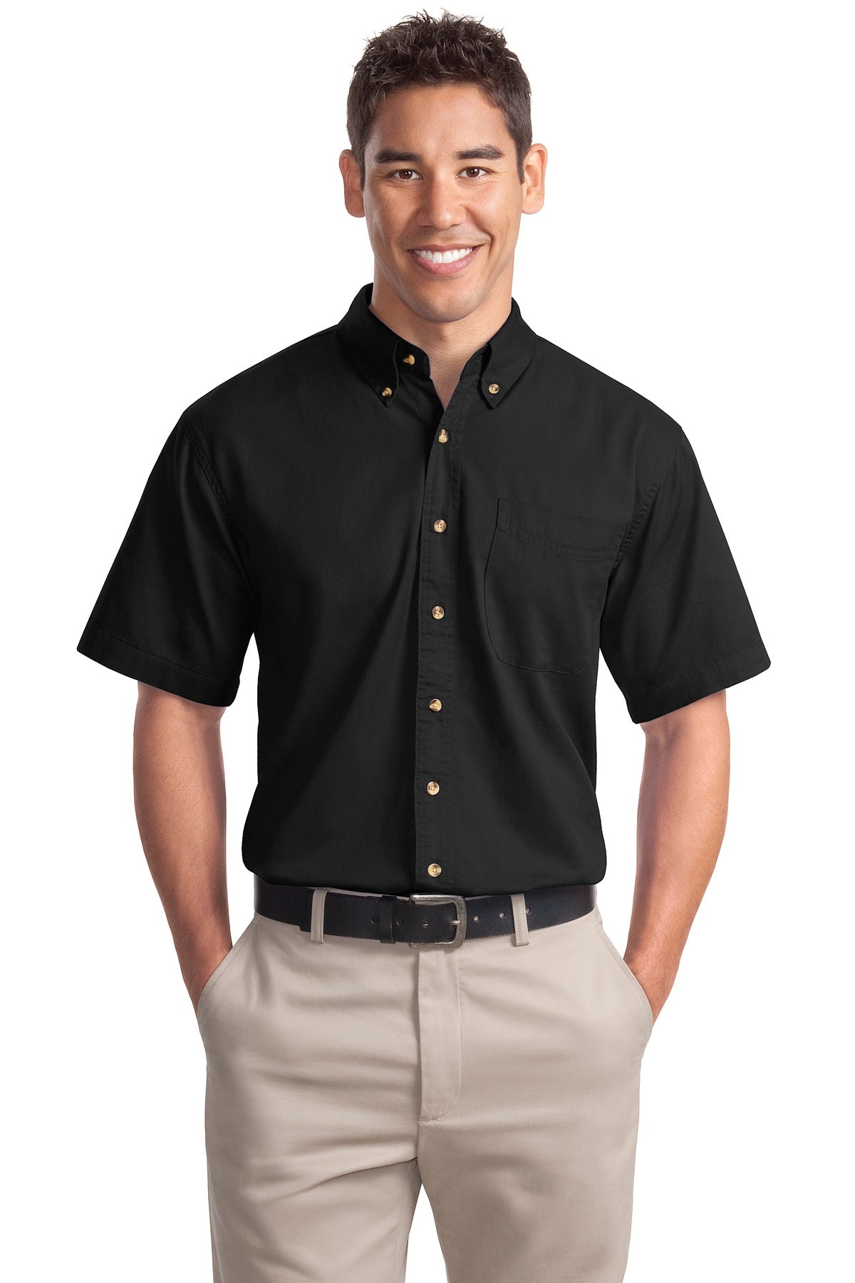 Port Authority? Short Sleeve Twill Shirt. S500T