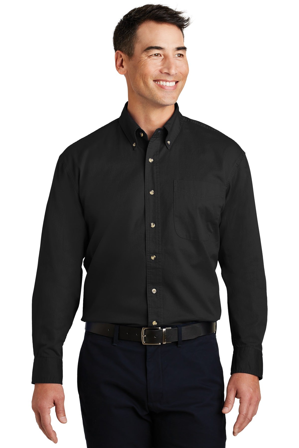 Port Authority? Long Sleeve Twill Shirt.  S600T