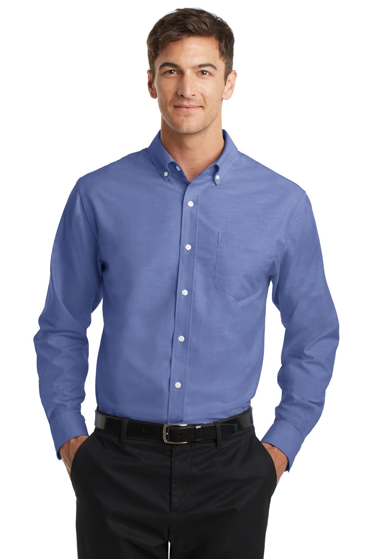 Port Authority? SuperPro? Oxford Shirt. S658