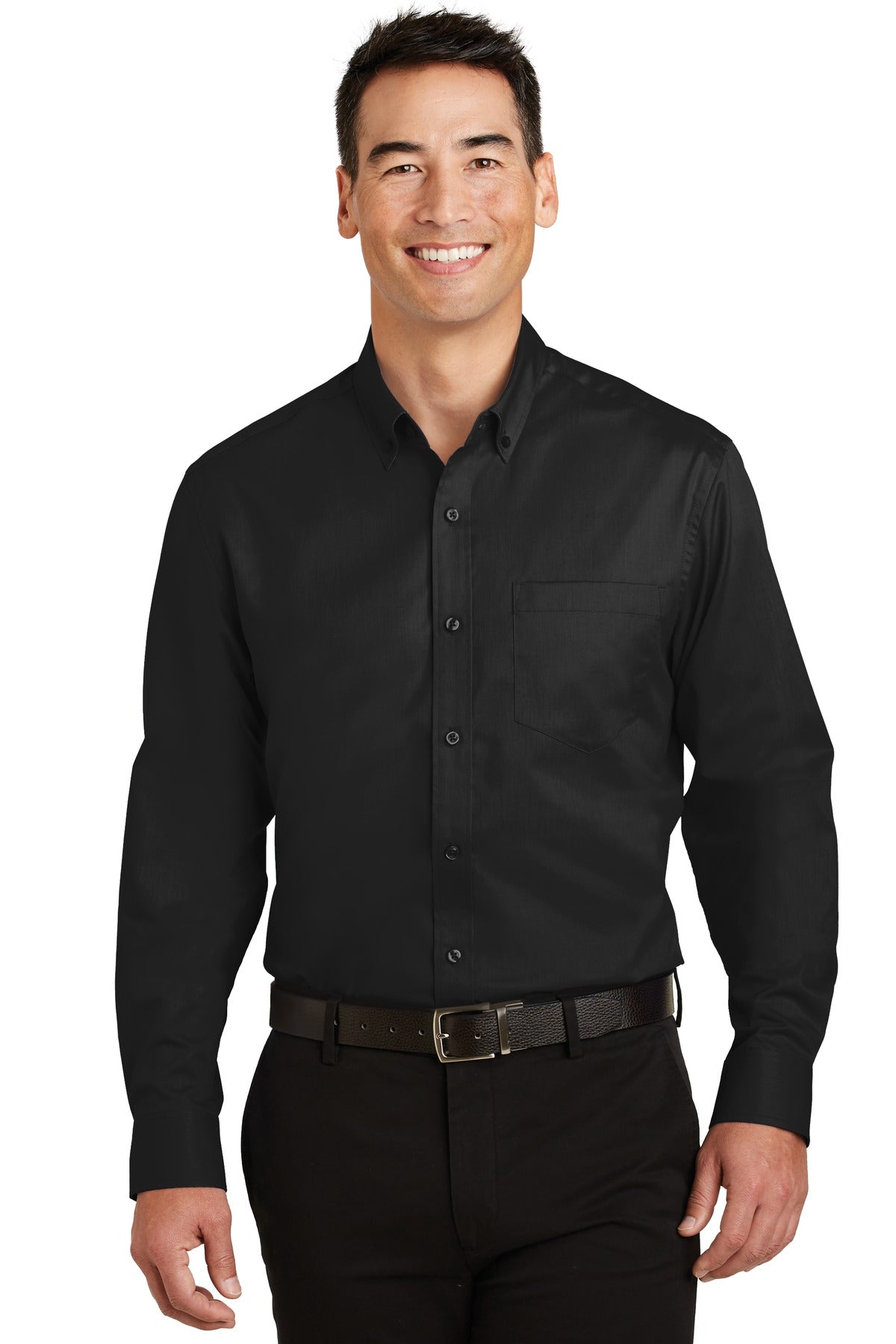 Port Authority? SuperPro? Twill Shirt. S663