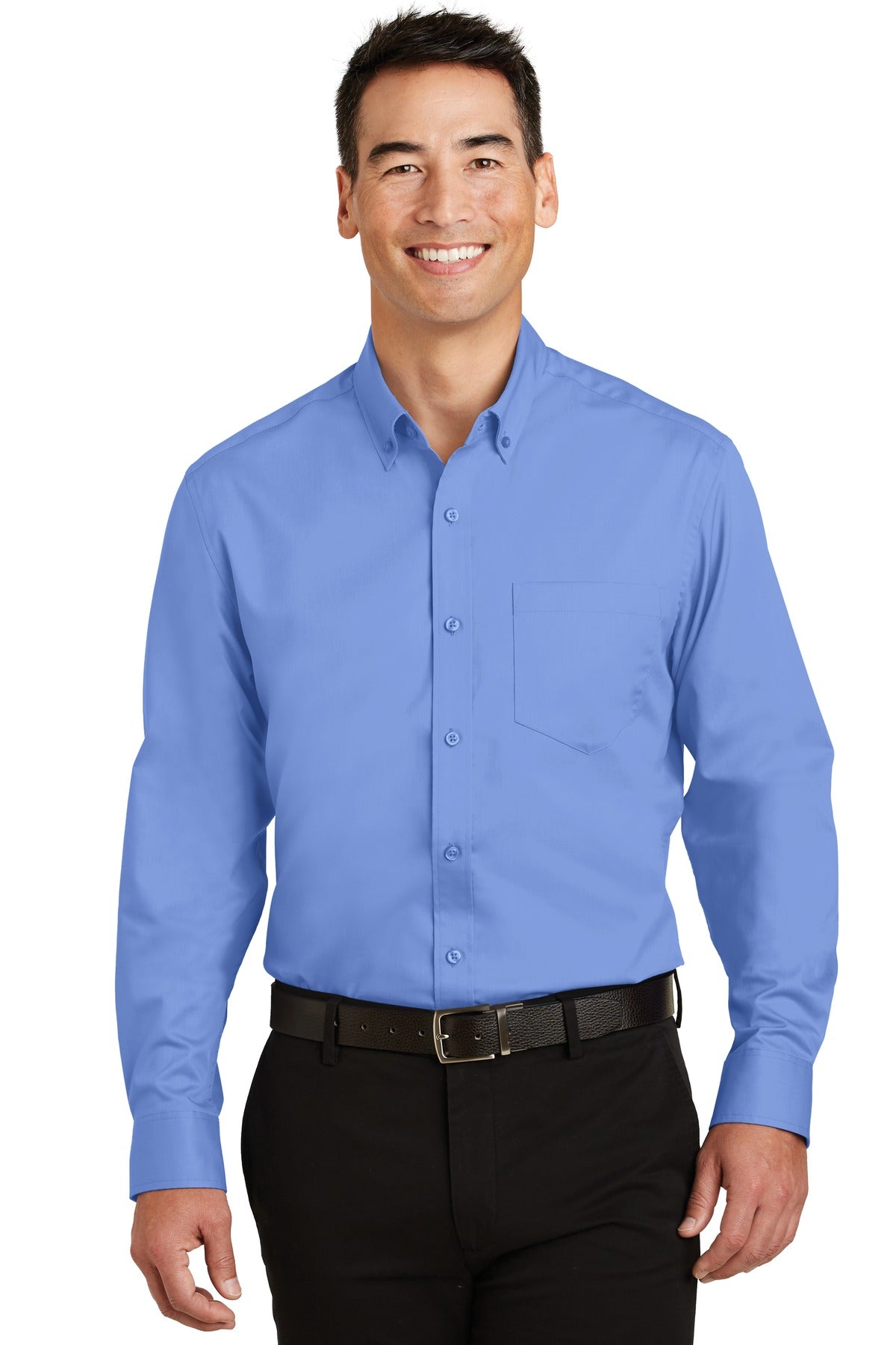 Port Authority? SuperPro? Twill Shirt. S663