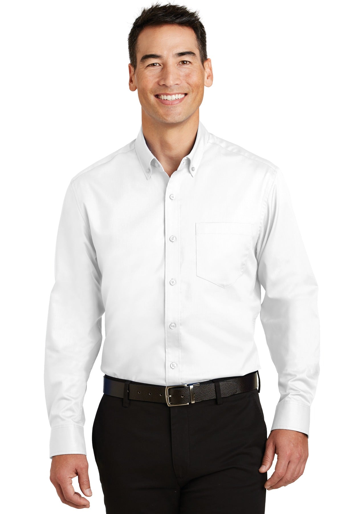 Port Authority? SuperPro? Twill Shirt. S663