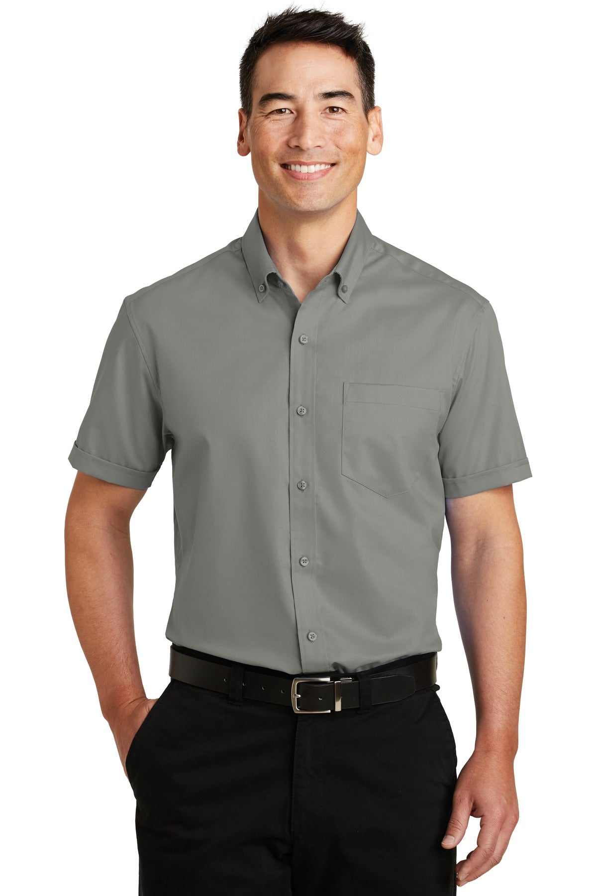 Port Authority? Short Sleeve SuperPro? Twill Shirt. S664