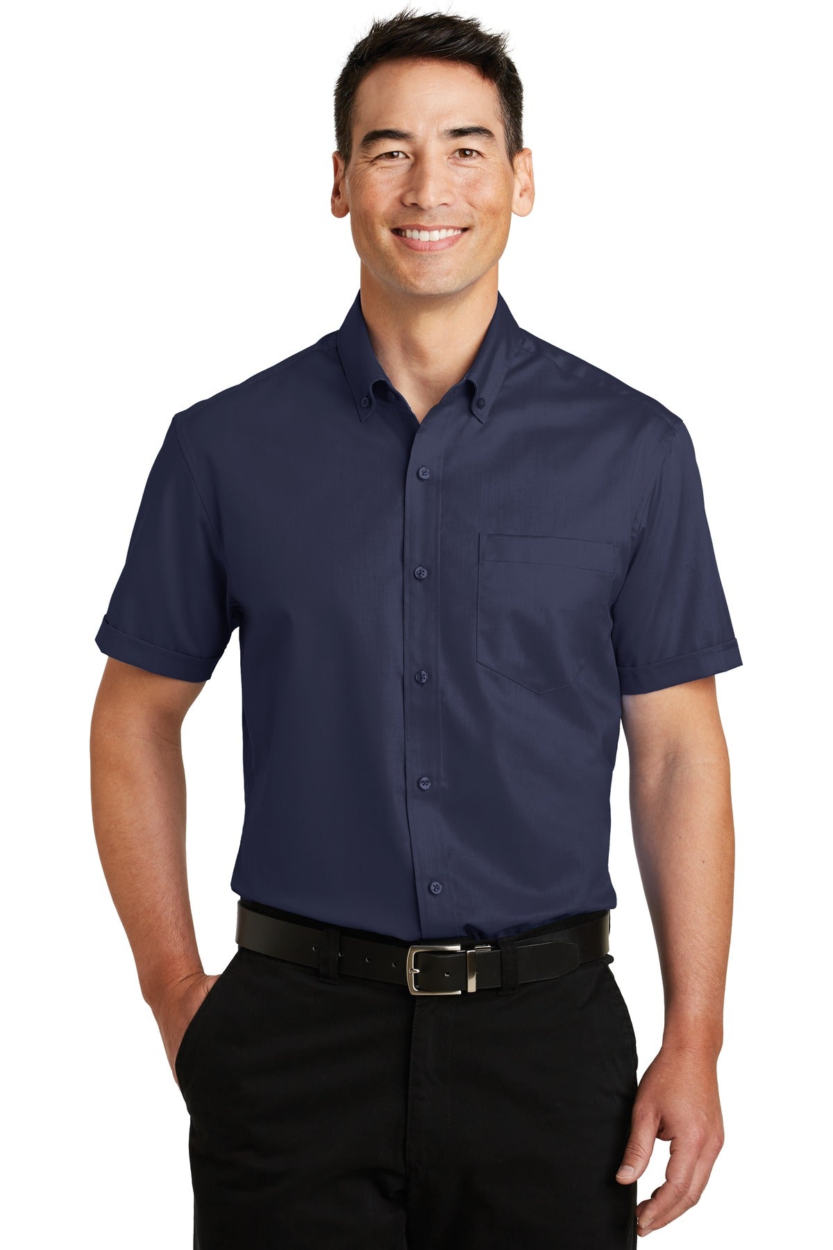 Port Authority? Short Sleeve SuperPro? Twill Shirt. S664