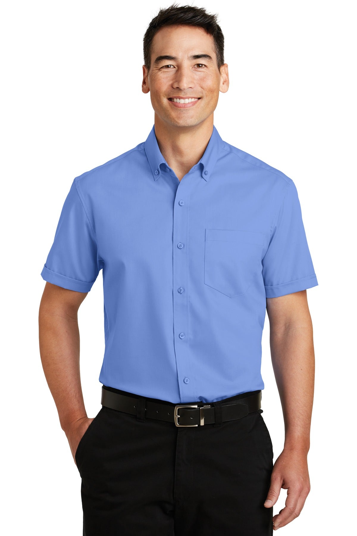 Port Authority? Short Sleeve SuperPro? Twill Shirt. S664