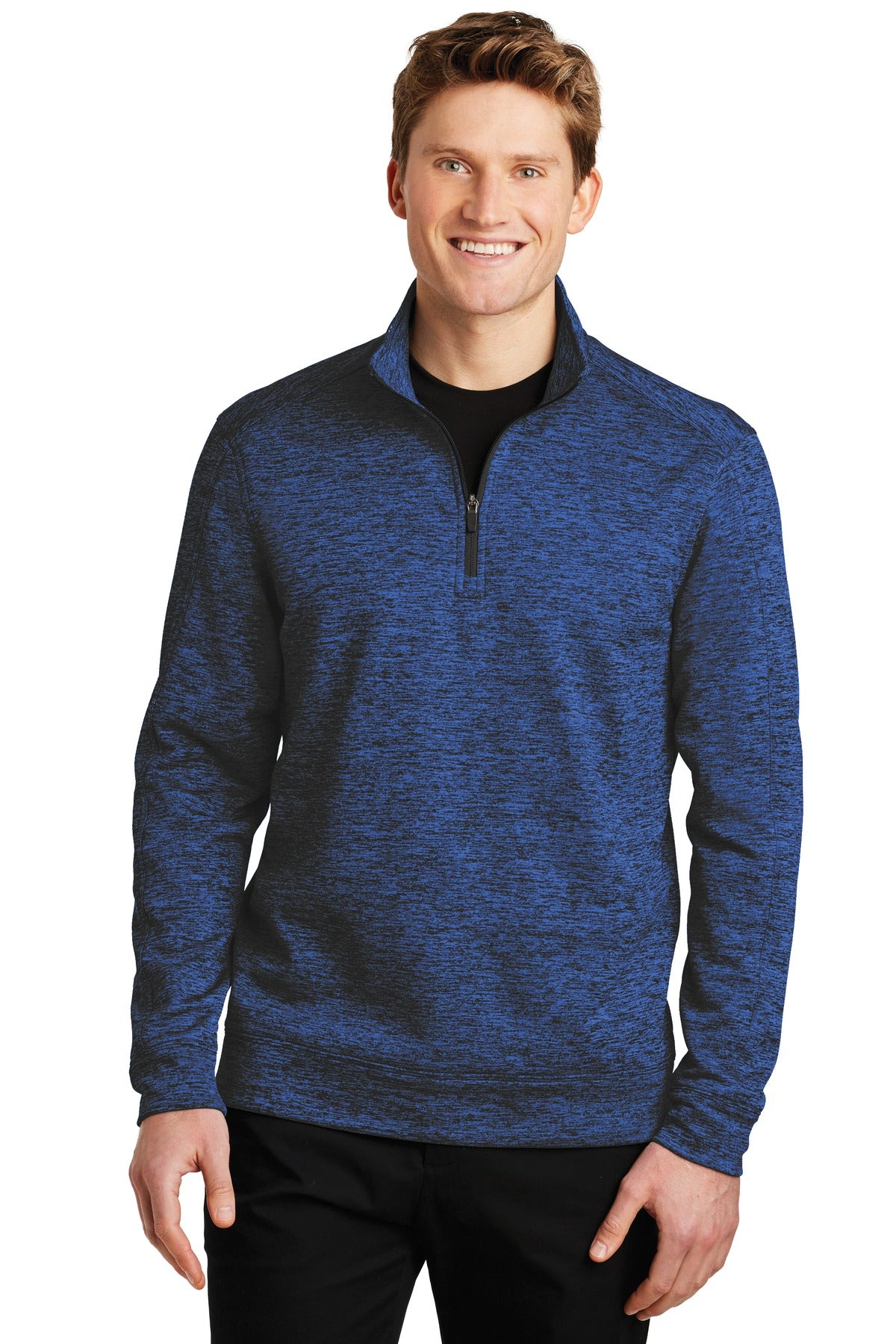 Sport-Tek? PosiCharge? Electric Heather Fleece 1/4-Zip Pullover. ST226