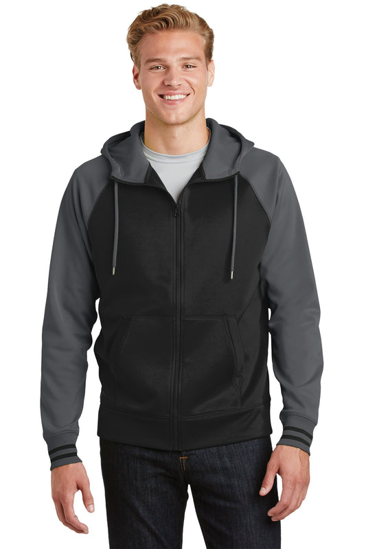 Sport-Tek? Sport-Wick? Varsity Fleece Full-Zip Hooded Jacket. ST236