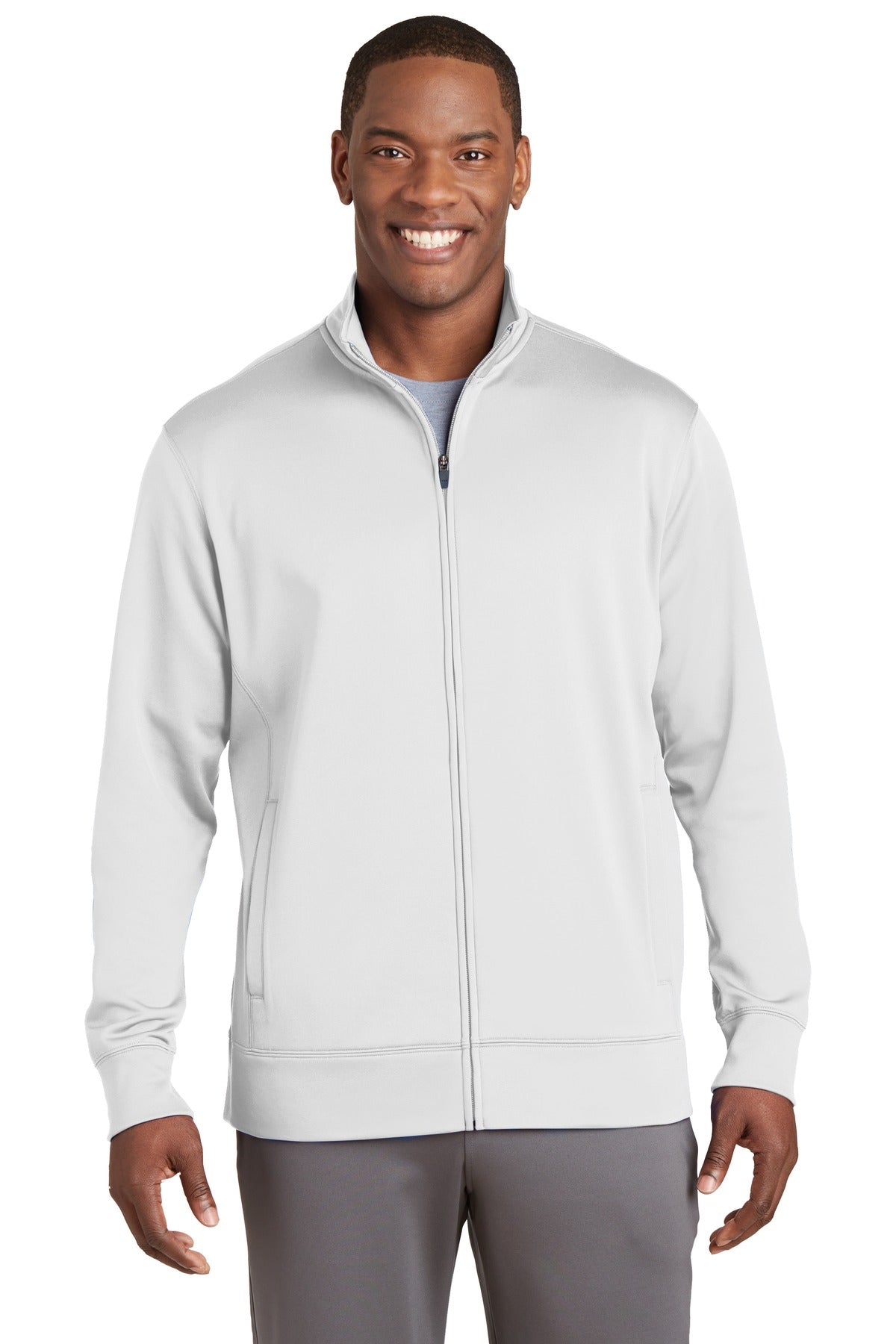 Sport-Tek? Sport-Wick? Fleece Full-Zip Jacket.  ST241