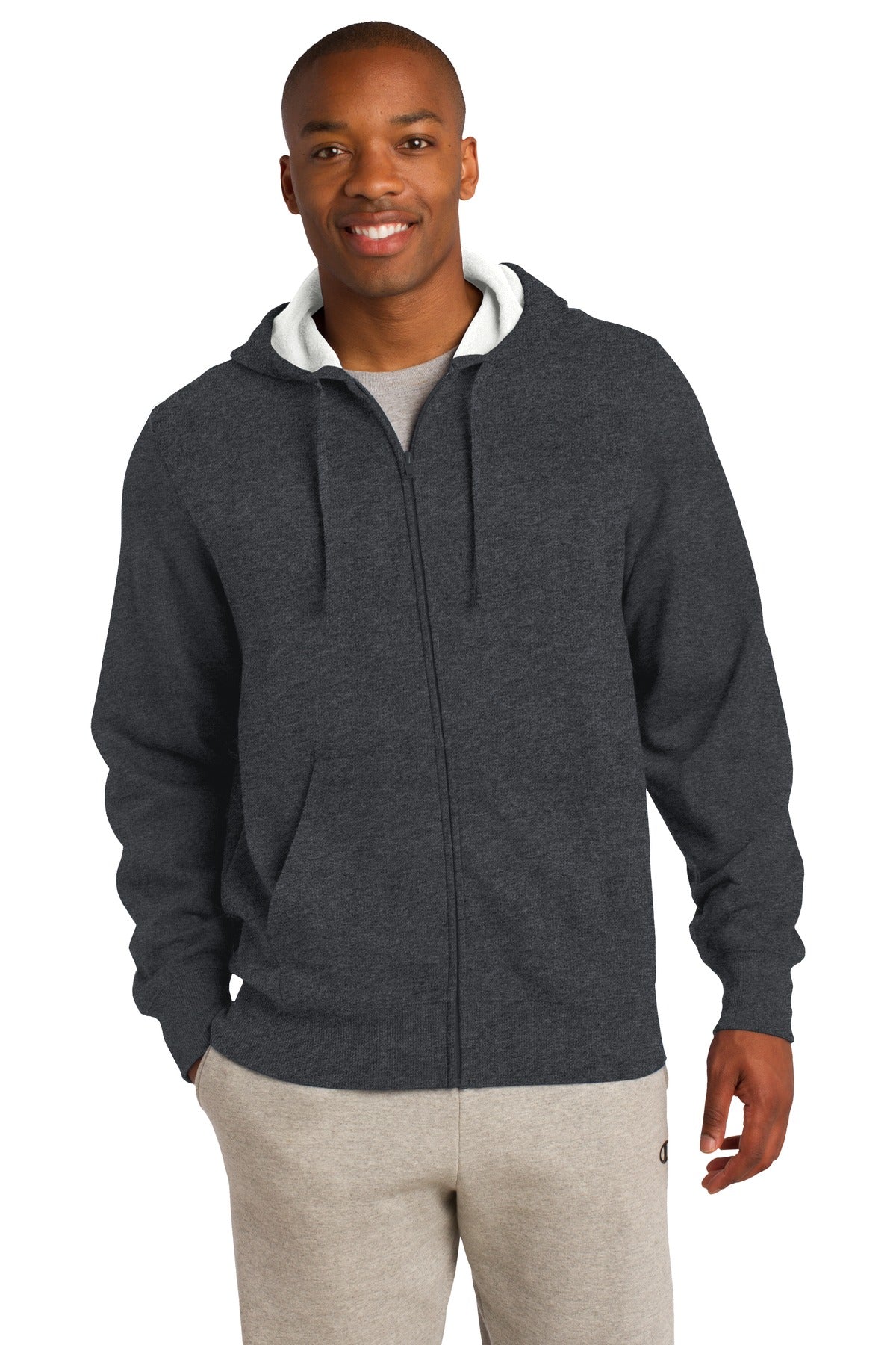 Sport-Tek? Full-Zip Hooded Sweatshirt. ST258