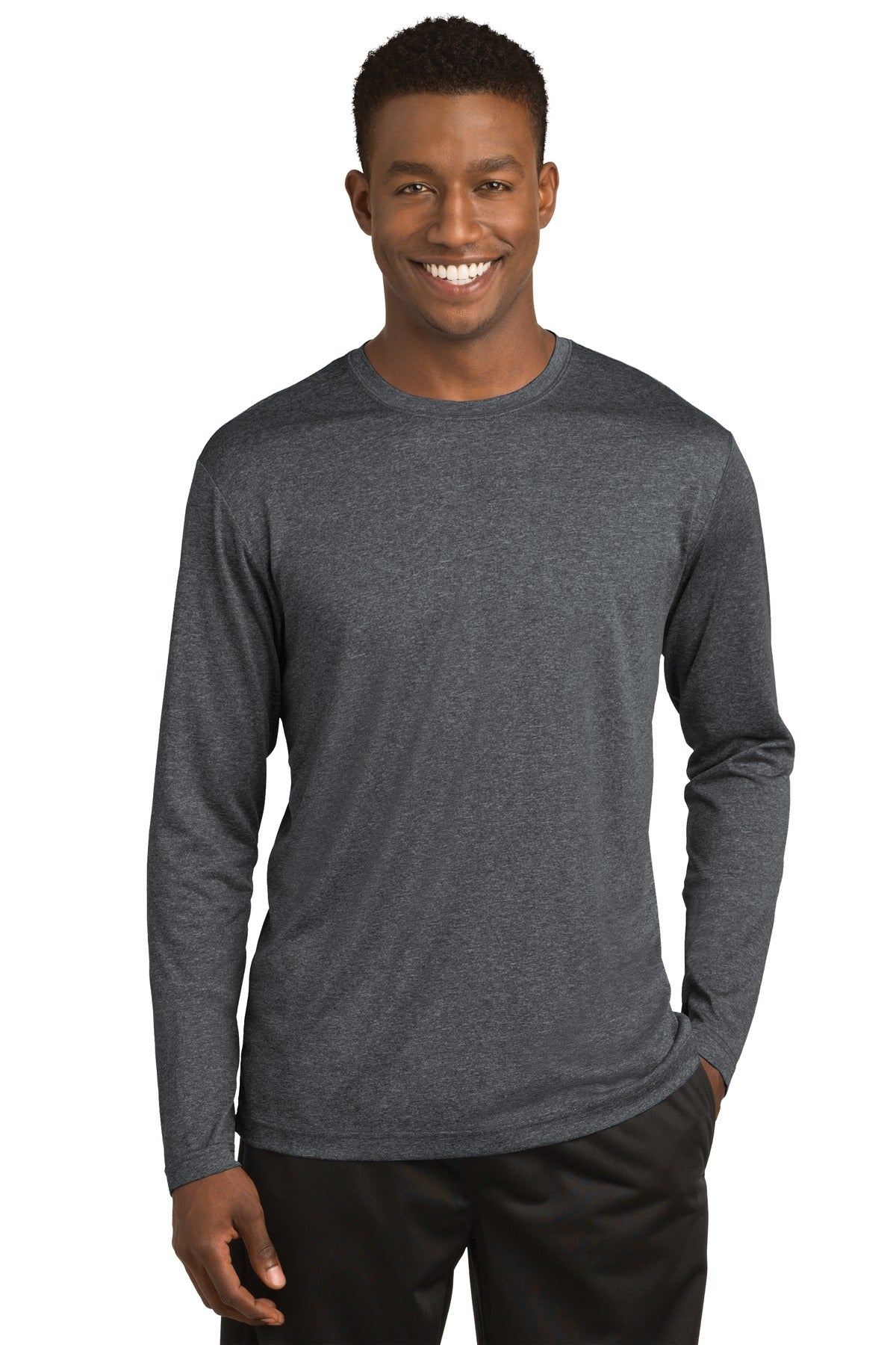 Sport-Tek? Long Sleeve Heather Contender? Tee. ST360LS