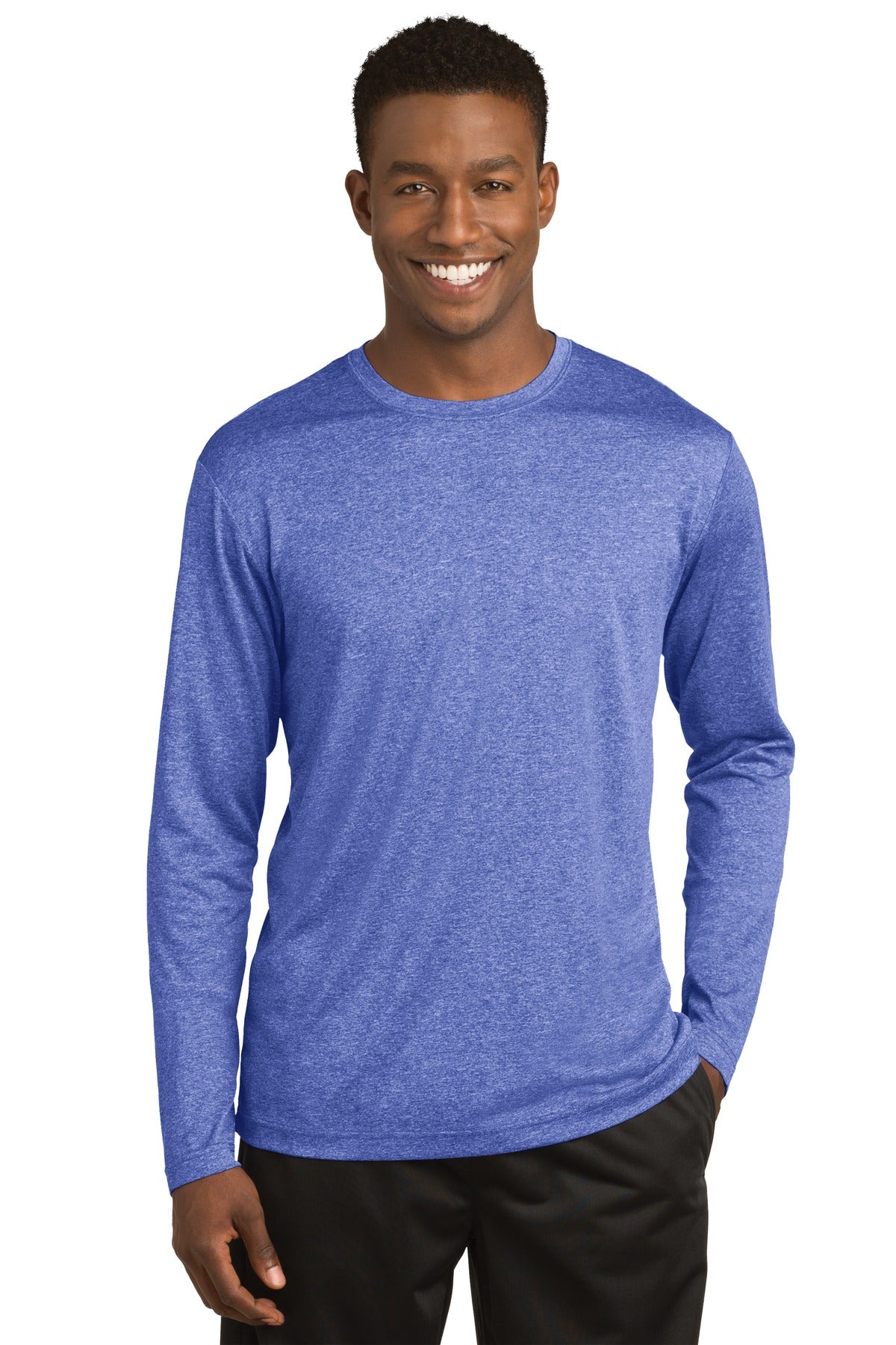 Sport-Tek? Long Sleeve Heather Contender? Tee. ST360LS