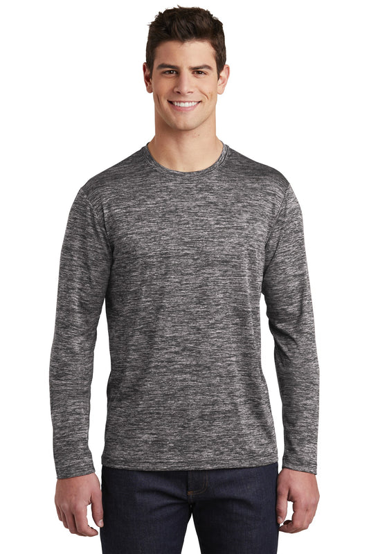 Sport-Tek ? PosiCharge ? Long Sleeve Electric Heather Tee. ST390LS