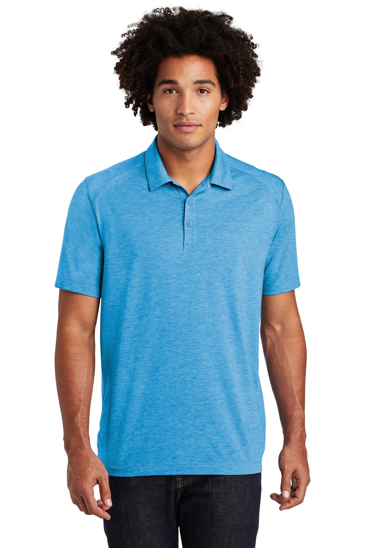 Sport-Tek ? PosiCharge ? Tri-Blend Wicking Polo. ST405