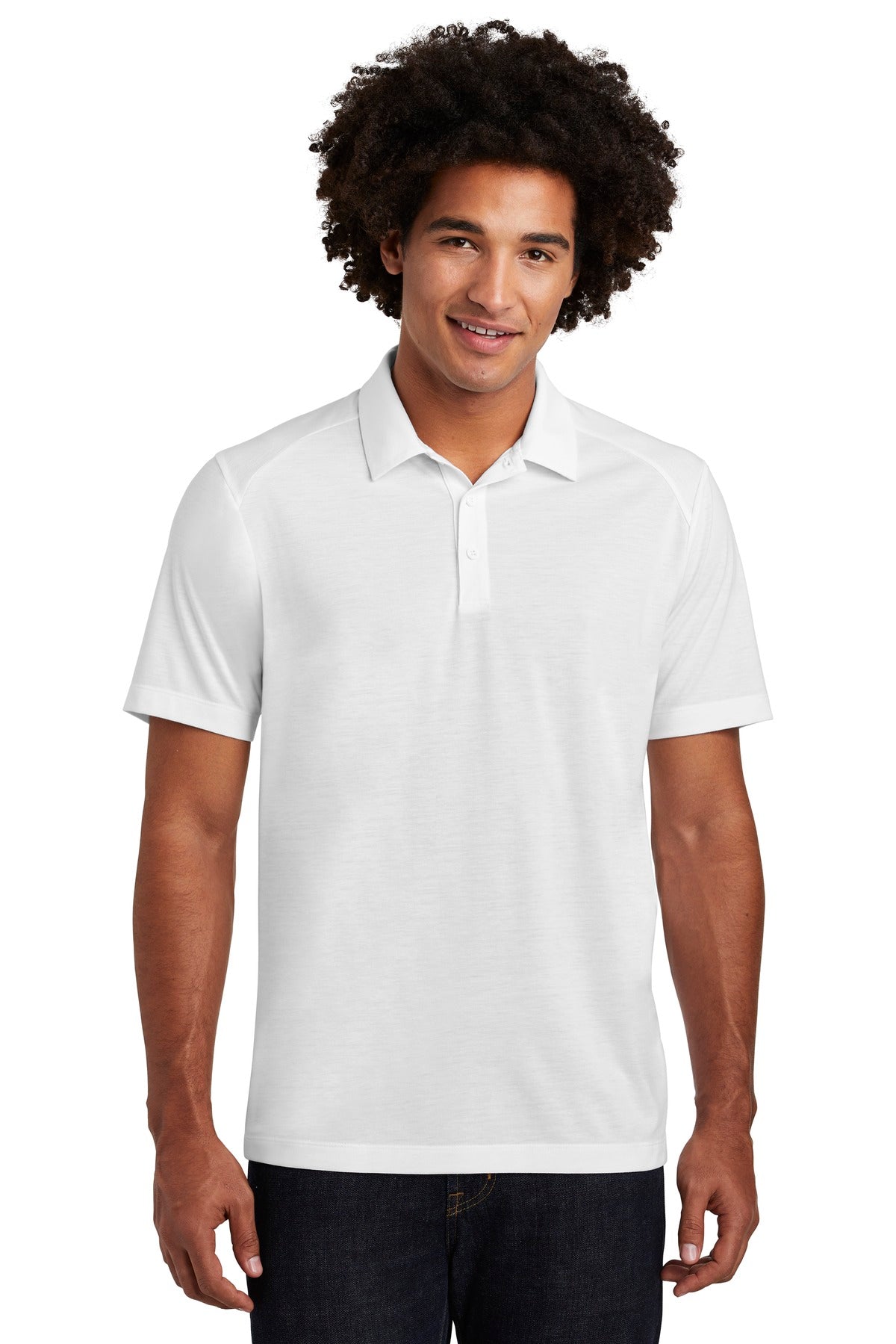 Sport-Tek ? PosiCharge ? Tri-Blend Wicking Polo. ST405