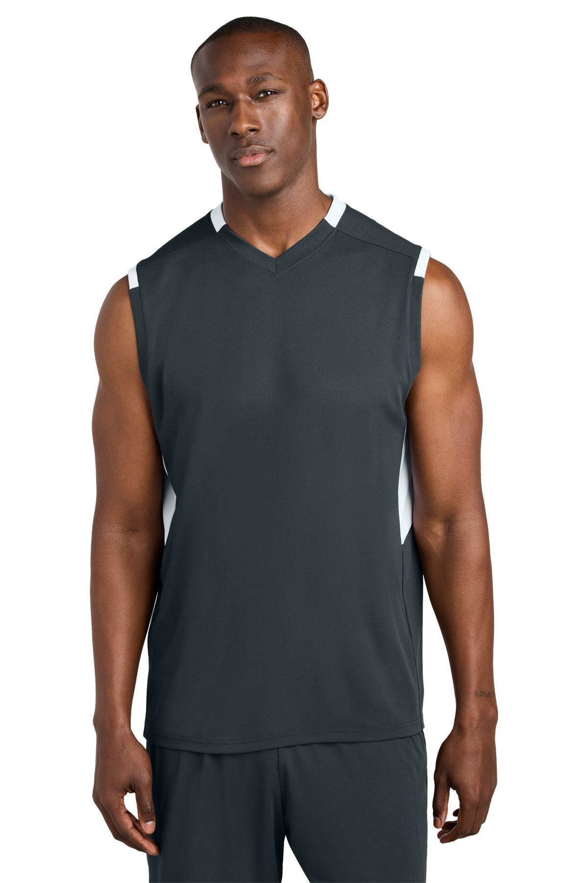 Sport-Tek? Club Sleeveless V-Neck ST441