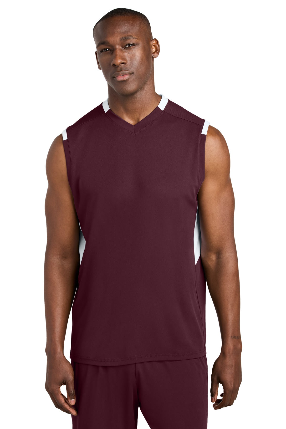 Sport-Tek? Club Sleeveless V-Neck ST441