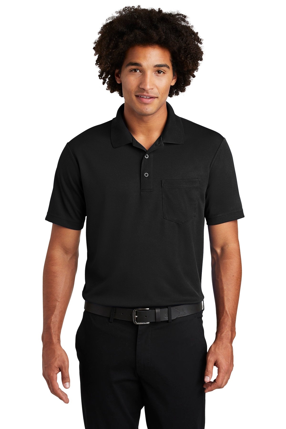 Sport-Tek ? PosiCharge ? RacerMesh ? Pocket Polo. ST640P