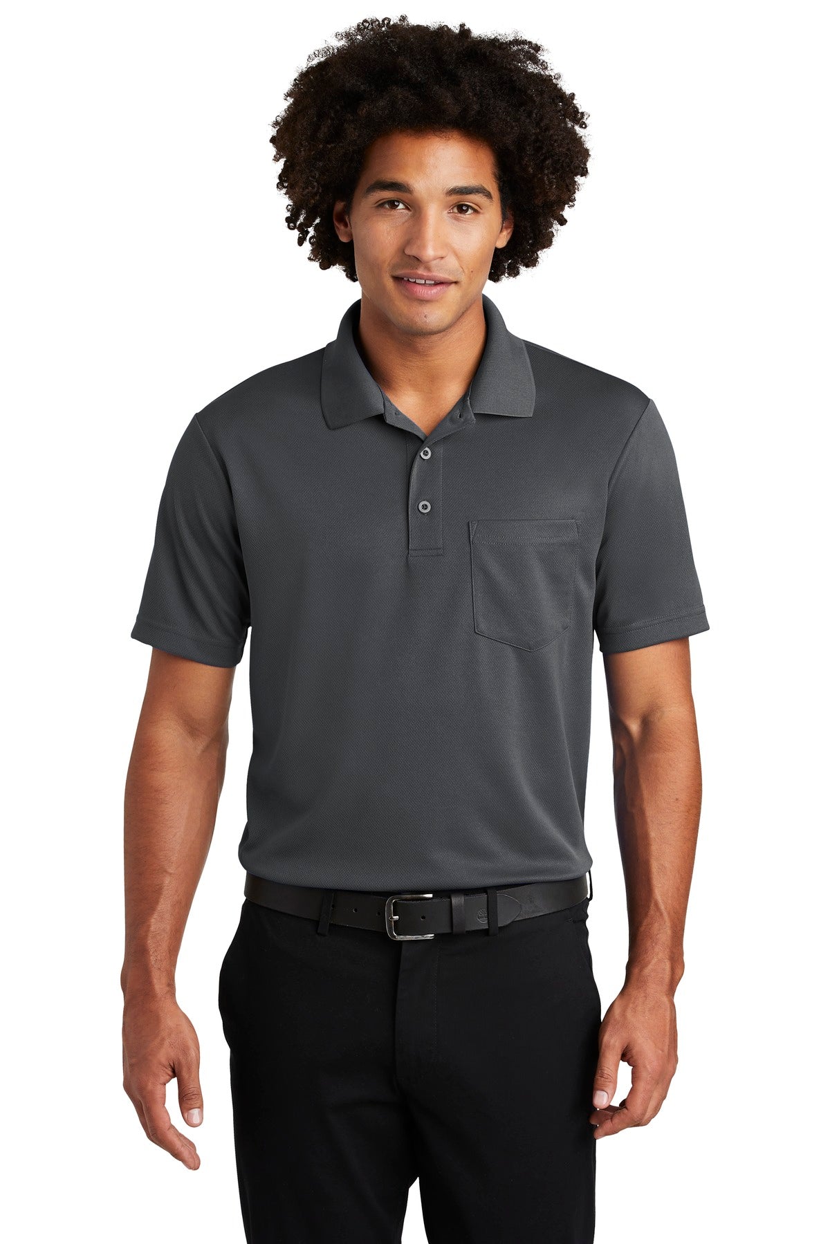 Sport-Tek ? PosiCharge ? RacerMesh ? Pocket Polo. ST640P