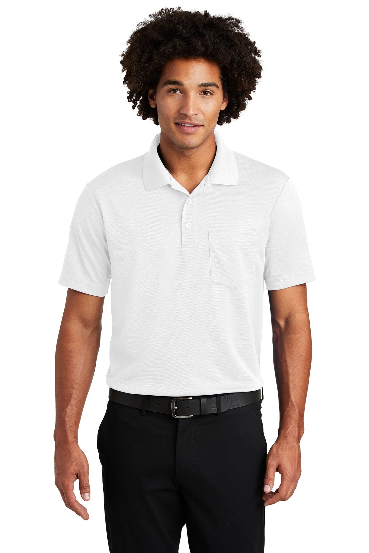 Sport-Tek ? PosiCharge ? RacerMesh ? Pocket Polo. ST640P