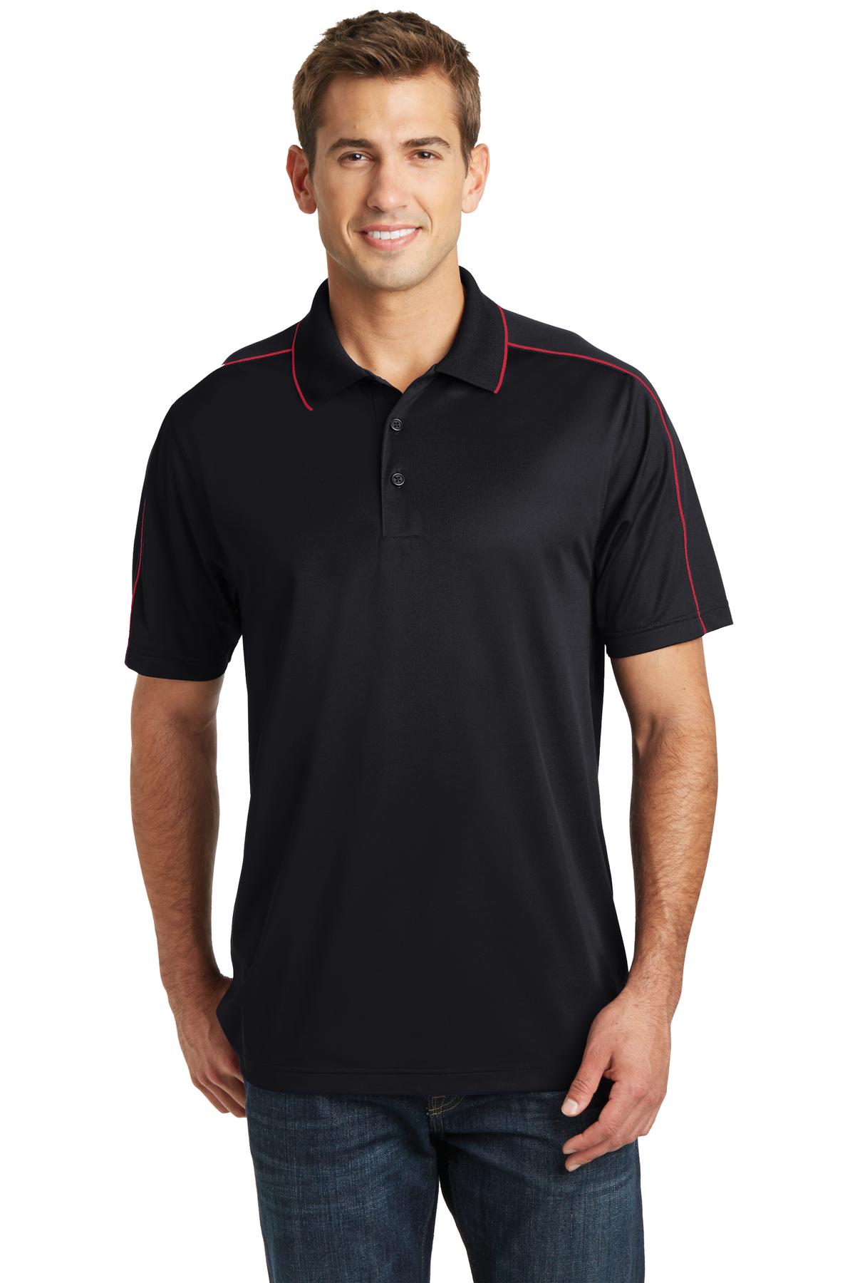 Sport-Tek? Micropique Sport-Wick? Piped Polo. ST653