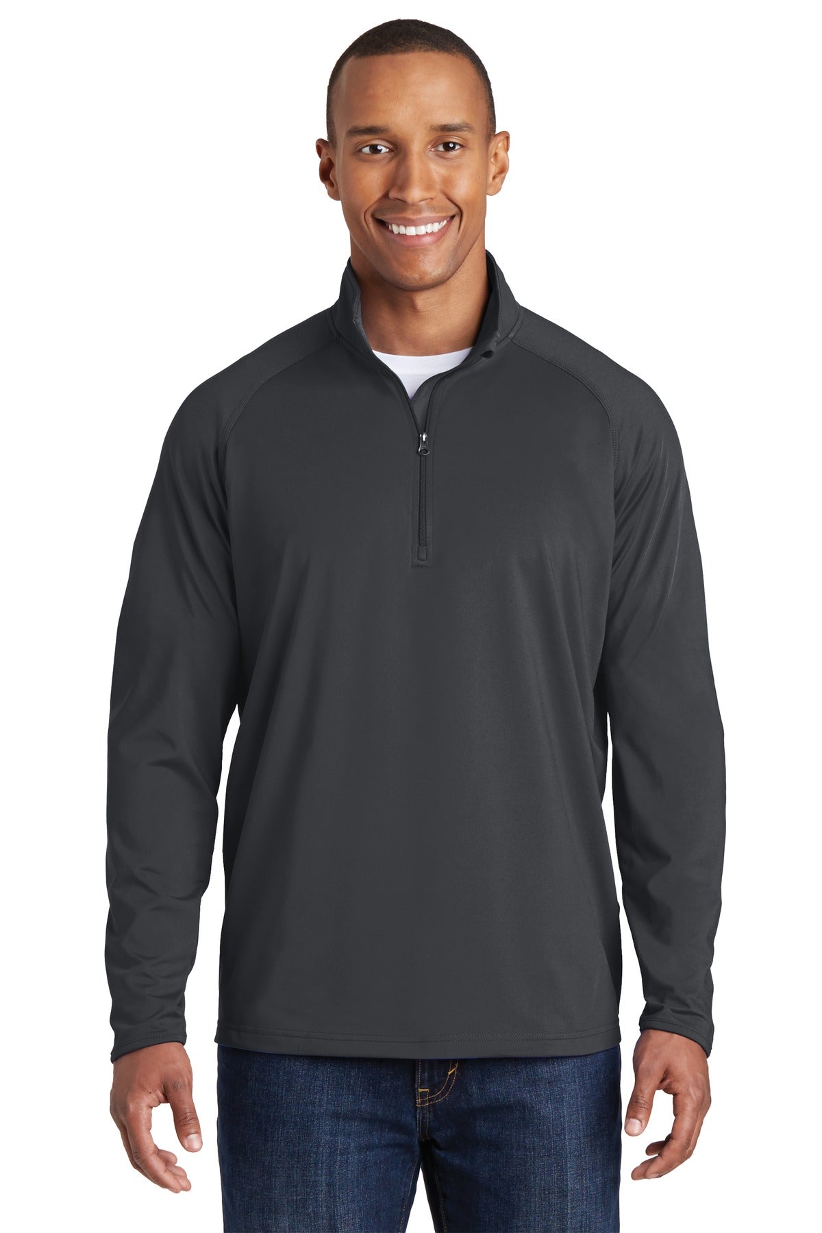 Sport-Tek? Sport-Wick? Stretch 1/4-Zip Pullover. ST850