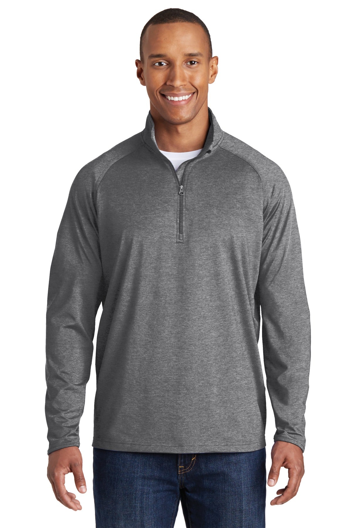 Sport-Tek? Sport-Wick? Stretch 1/4-Zip Pullover. ST850