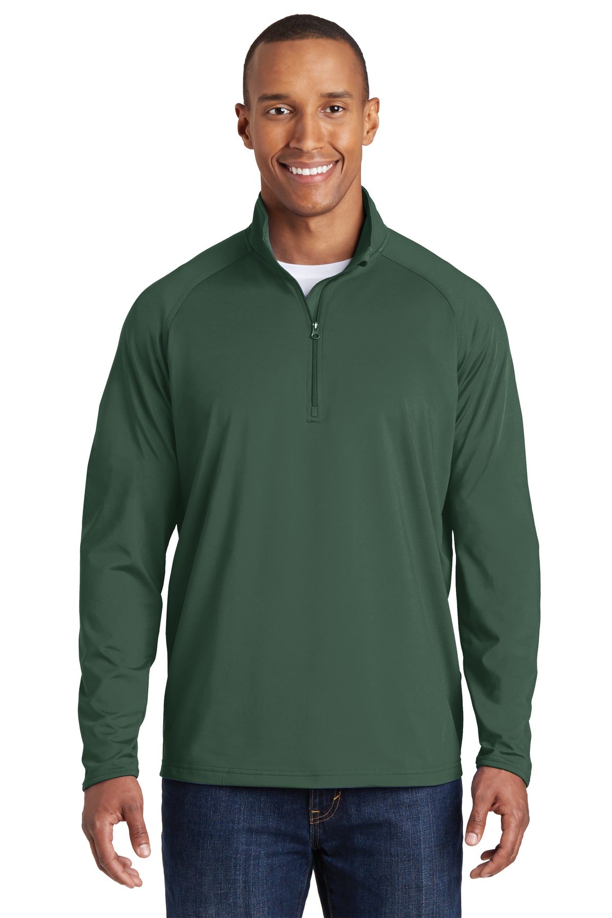 Sport-Tek? Sport-Wick? Stretch 1/4-Zip Pullover. ST850