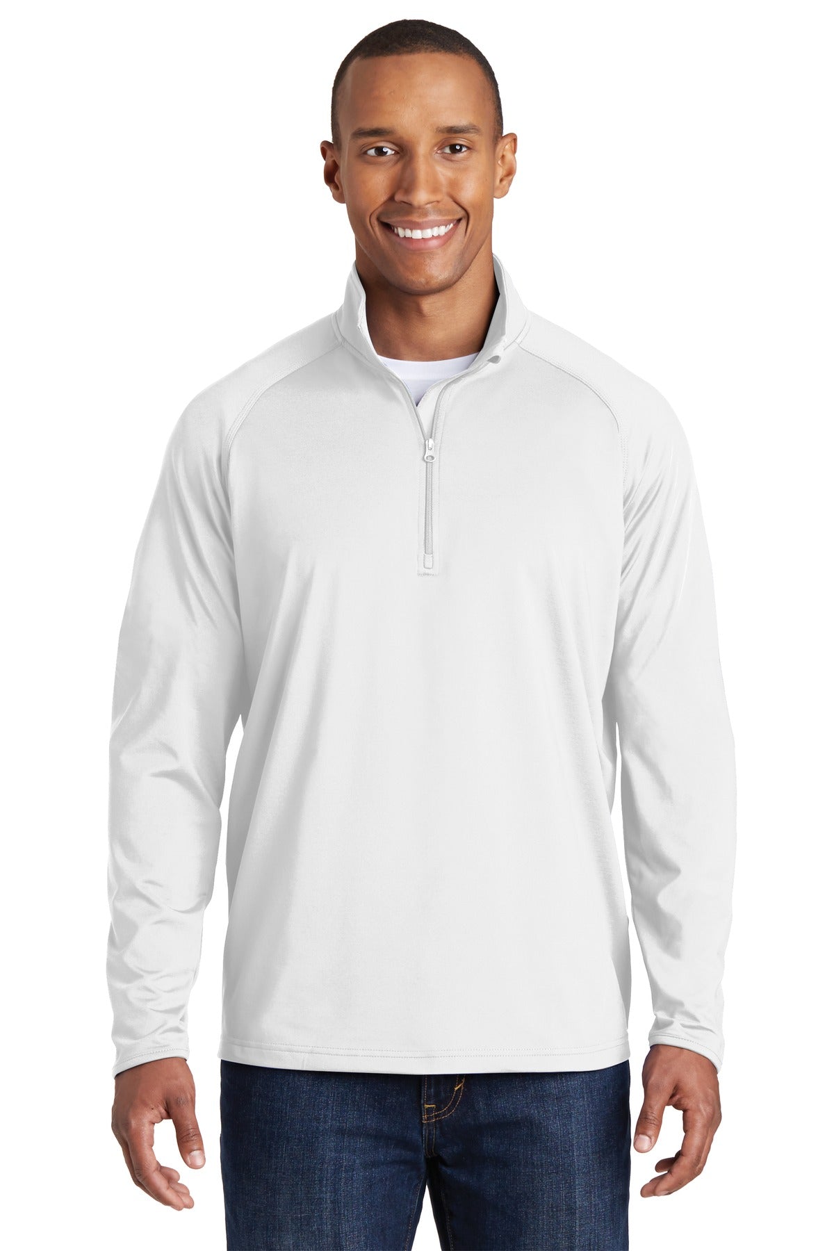 Sport-Tek? Sport-Wick? Stretch 1/4-Zip Pullover. ST850