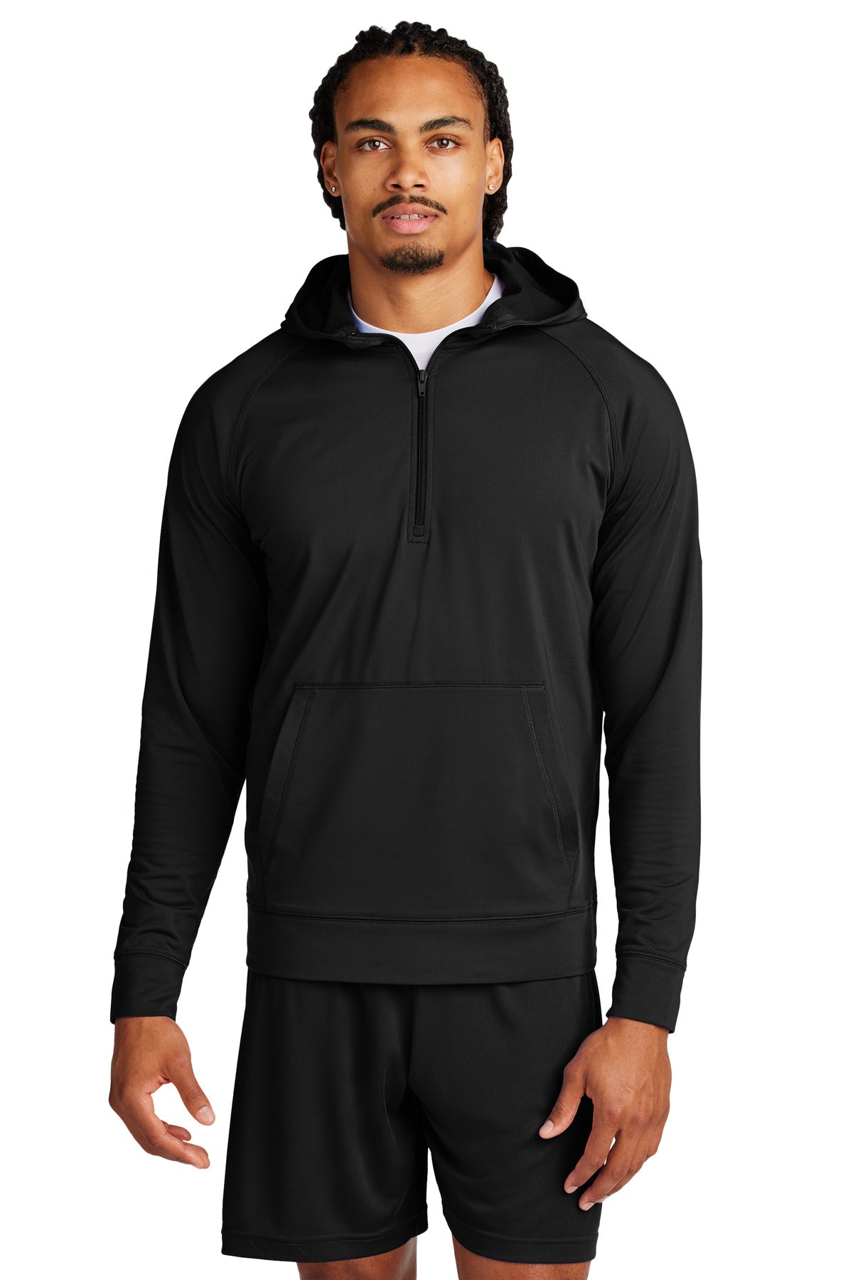 Sport-Tek? Sport-Wick? Stretch 1/2-Zip Hoodie ST856